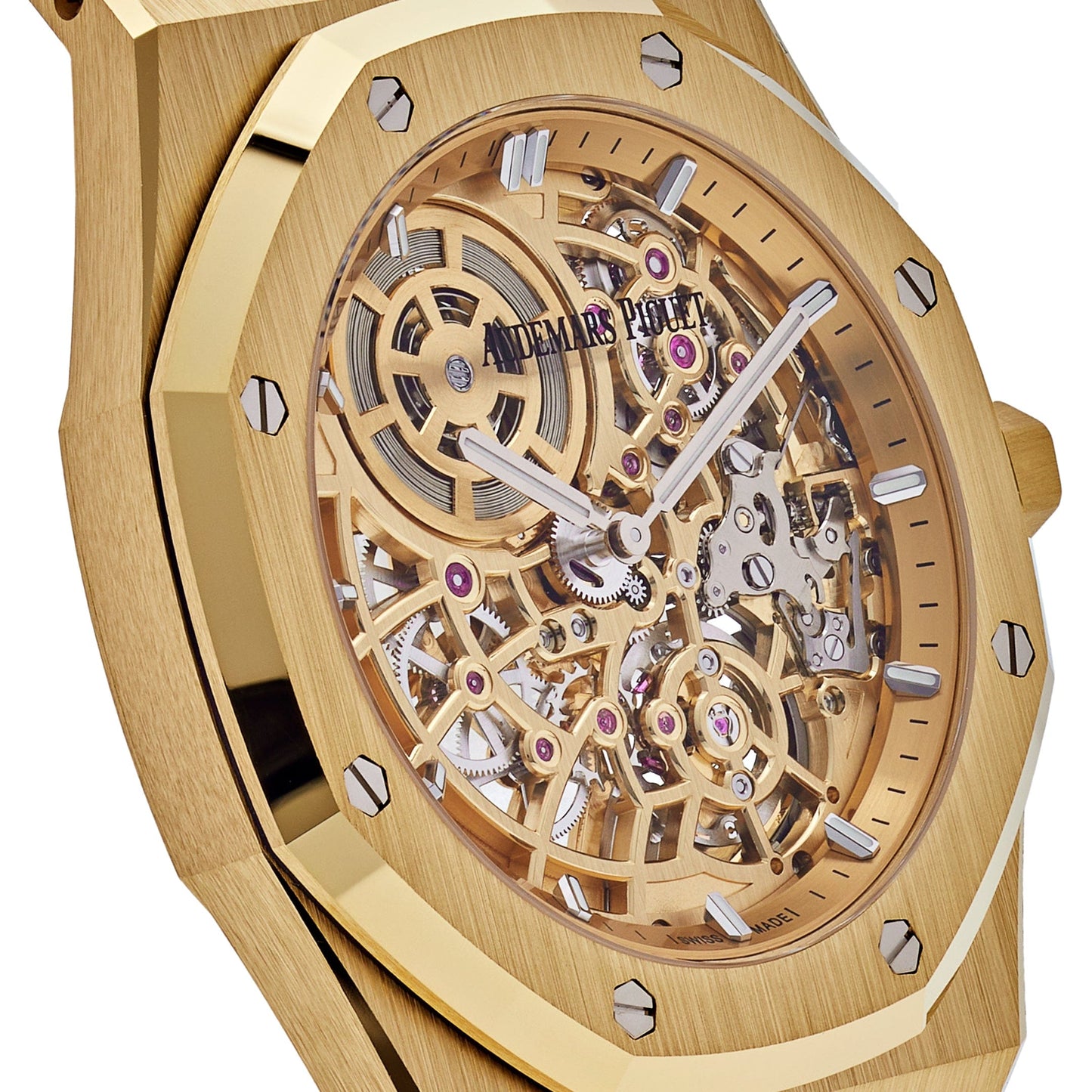 Audemars Piguet Royal Oak 16204BA.OO.1240BA.01 Jumbo Extra-Thin Yellow Gold Openworked (2025)