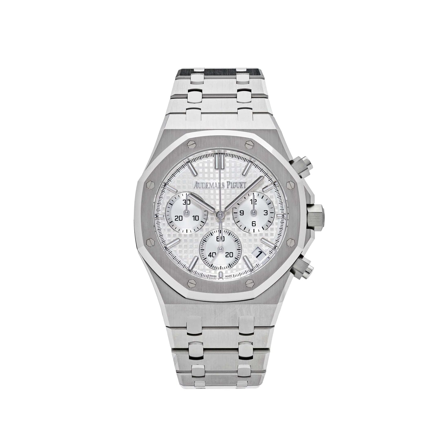 Audemars Piguet Royal Oak 26240ST.OO.1320ST.03 Selfwinding Chronograph '50th Anniversary' Stainless Steel White Dial