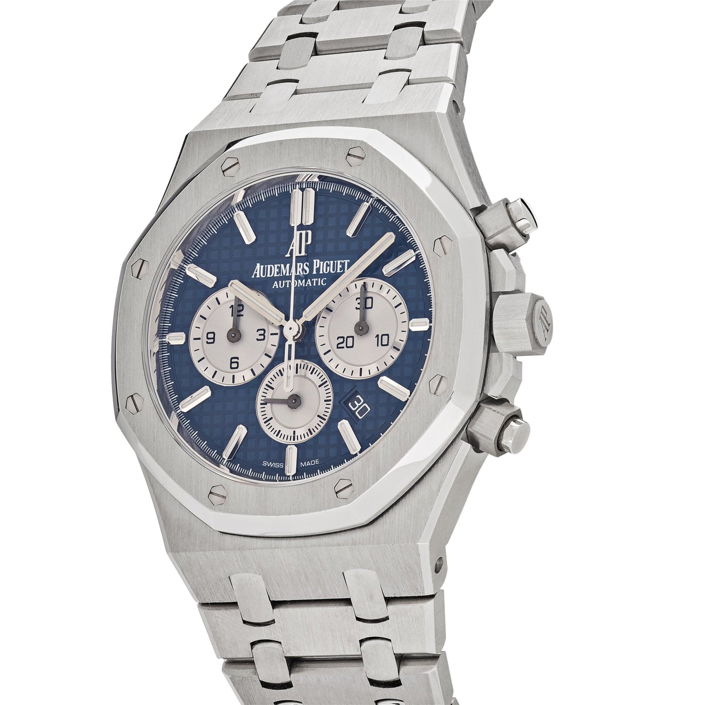 Audemars Piguet Royal Oak 26331ST.OO.1220ST.01 Selfwinding Chronograph Stainless Steel Blue Dial