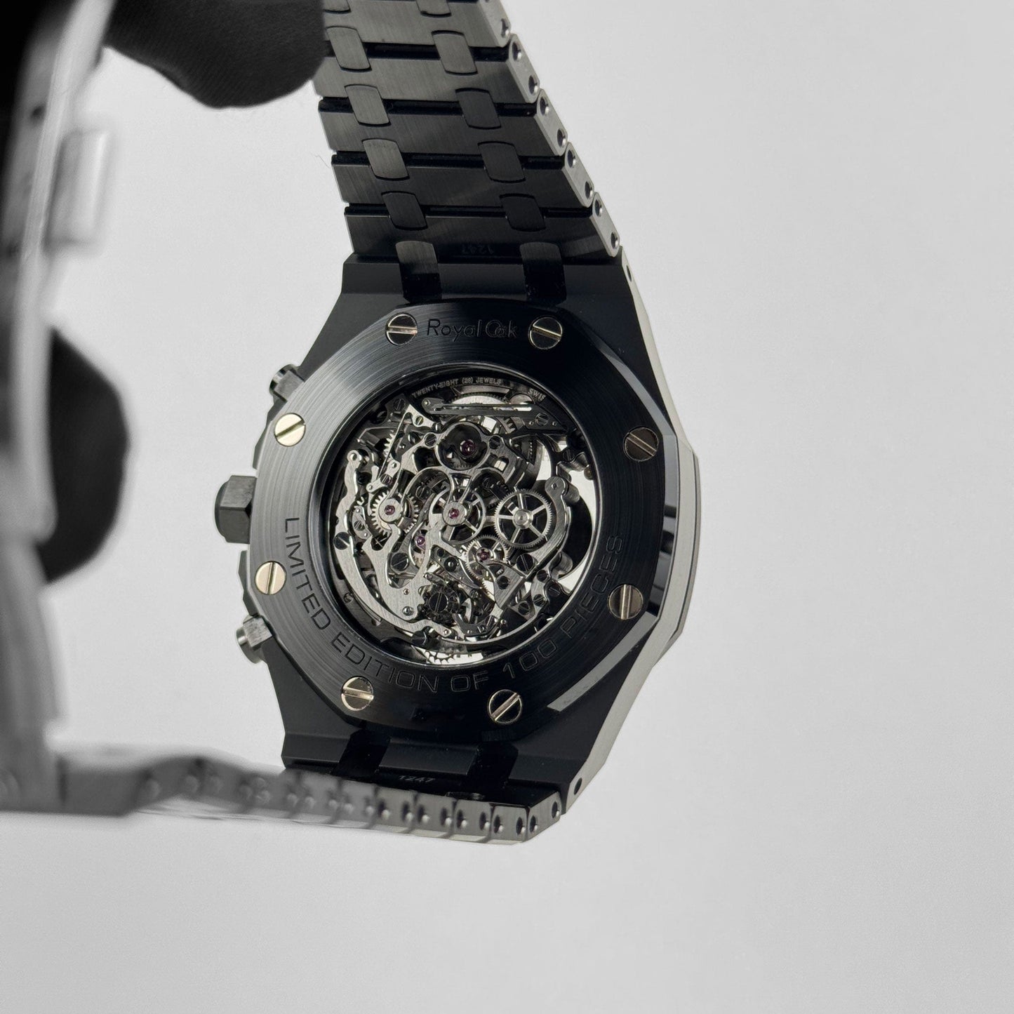 Audemars Piguet Royal Oak 26343CE.OO.1247CE.01 Tourbillon Chronograph Black Ceramic Limited Edition of 100