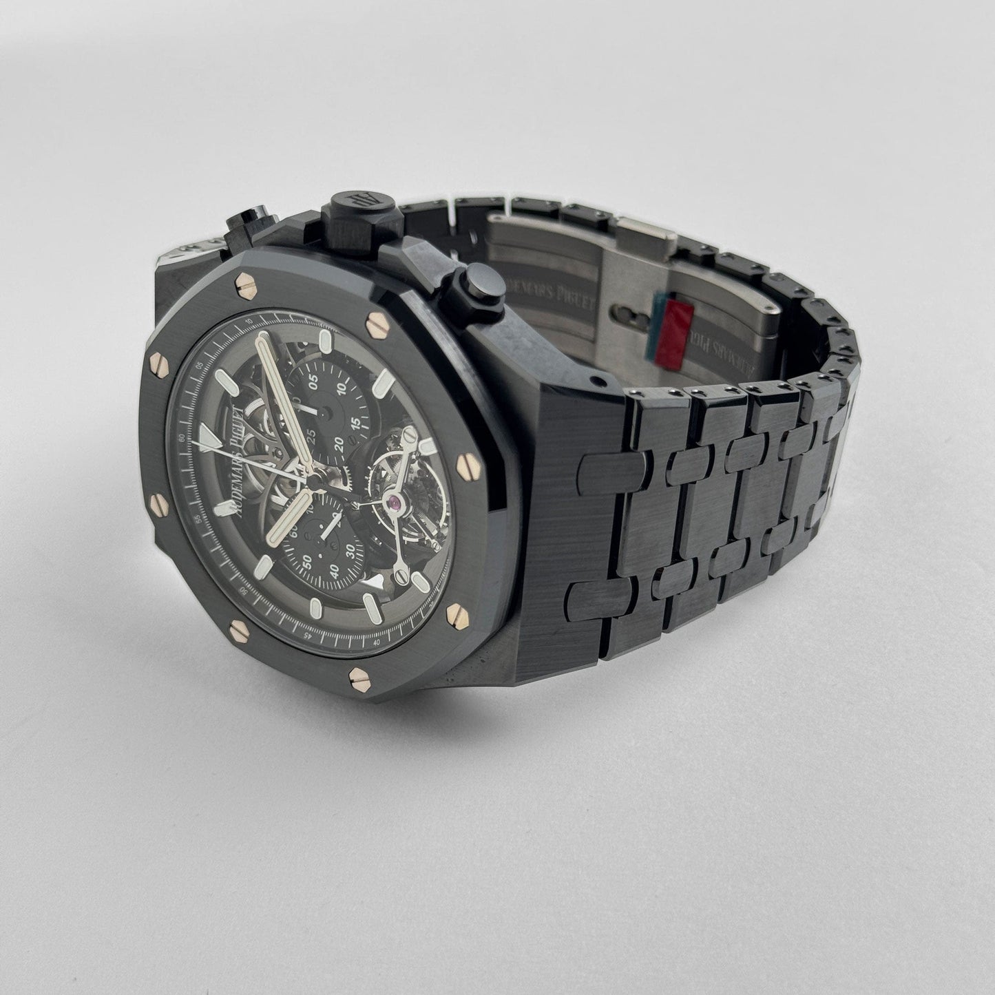 Audemars Piguet Royal Oak 26343CE.OO.1247CE.01 Tourbillon Chronograph Black Ceramic Limited Edition of 100