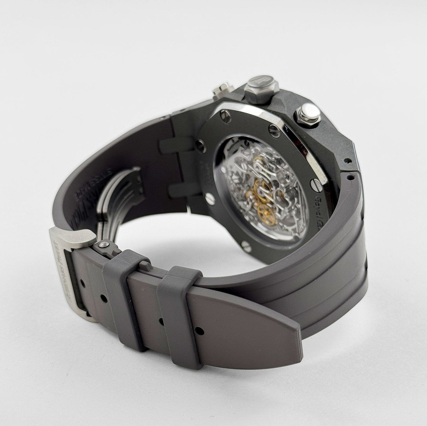 Audemars Piguet Royal Oak 26347TI.OO.D004CR.01 Tourbillon Chronograph Titanium Openworked Dial Boutique Only Edition