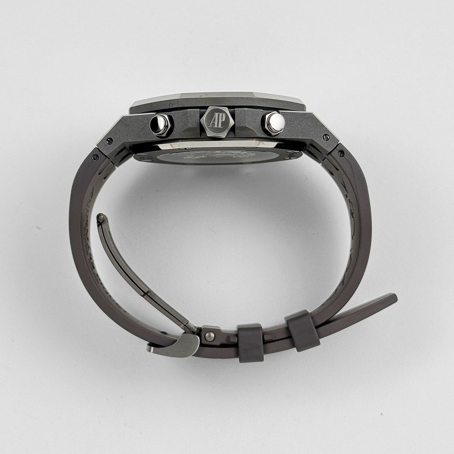 Audemars Piguet Royal Oak 26347TI.OO.D004CR.01 Tourbillon Chronograph Titanium Openworked Dial Boutique Only Edition