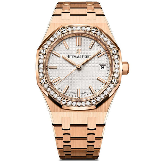 Audemars Piguet Royal Oak 34mm 77351OR Silver Dial