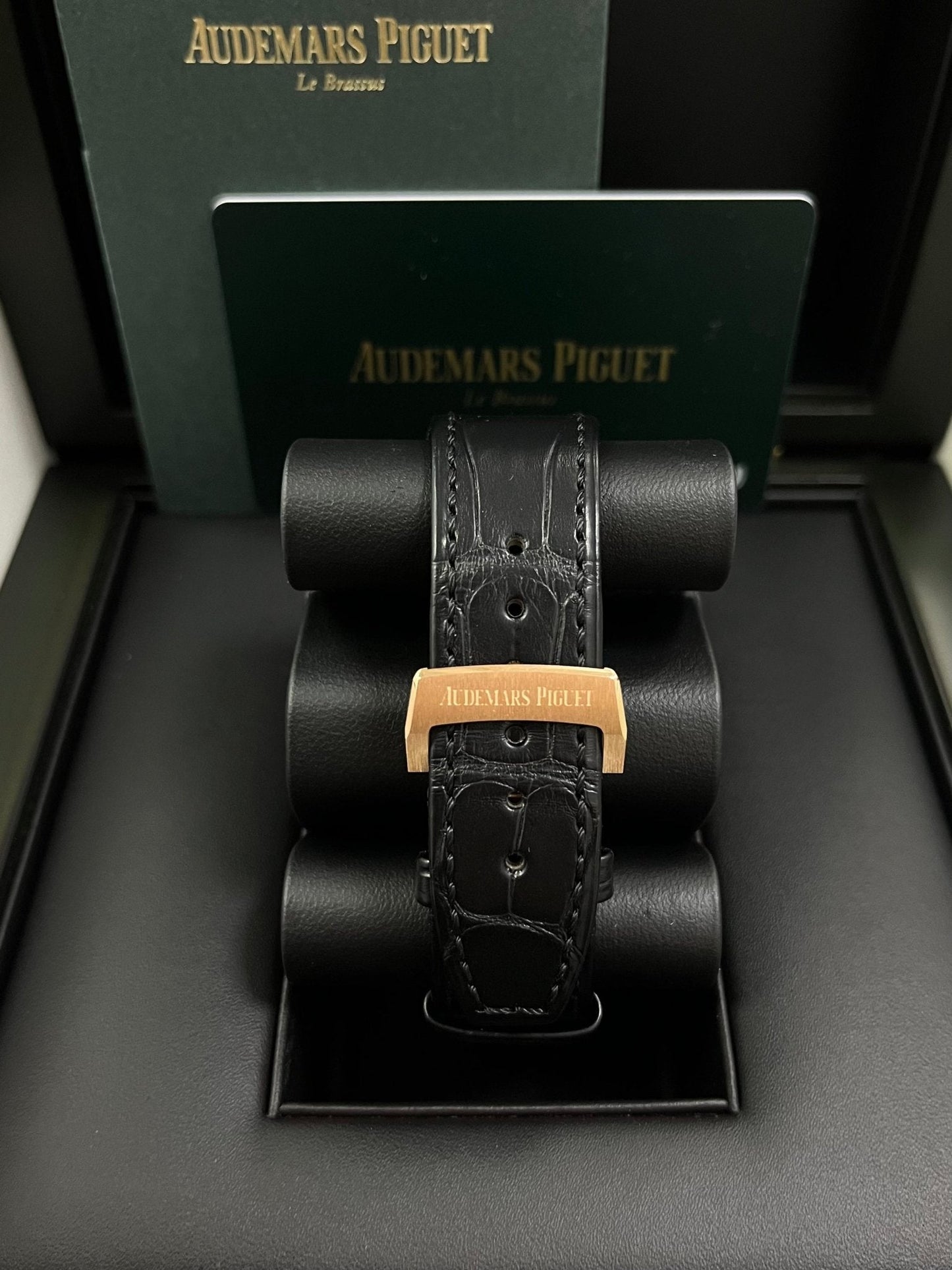 Audemars Piguet Royal Oak 41mm Rose Gold Black Dial 15510OR.OO.D002CR.02
