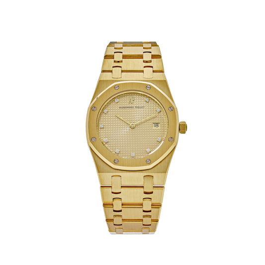 Audemars Piguet Royal Oak 56175BA Vintage Yellow Gold Champagne Dial