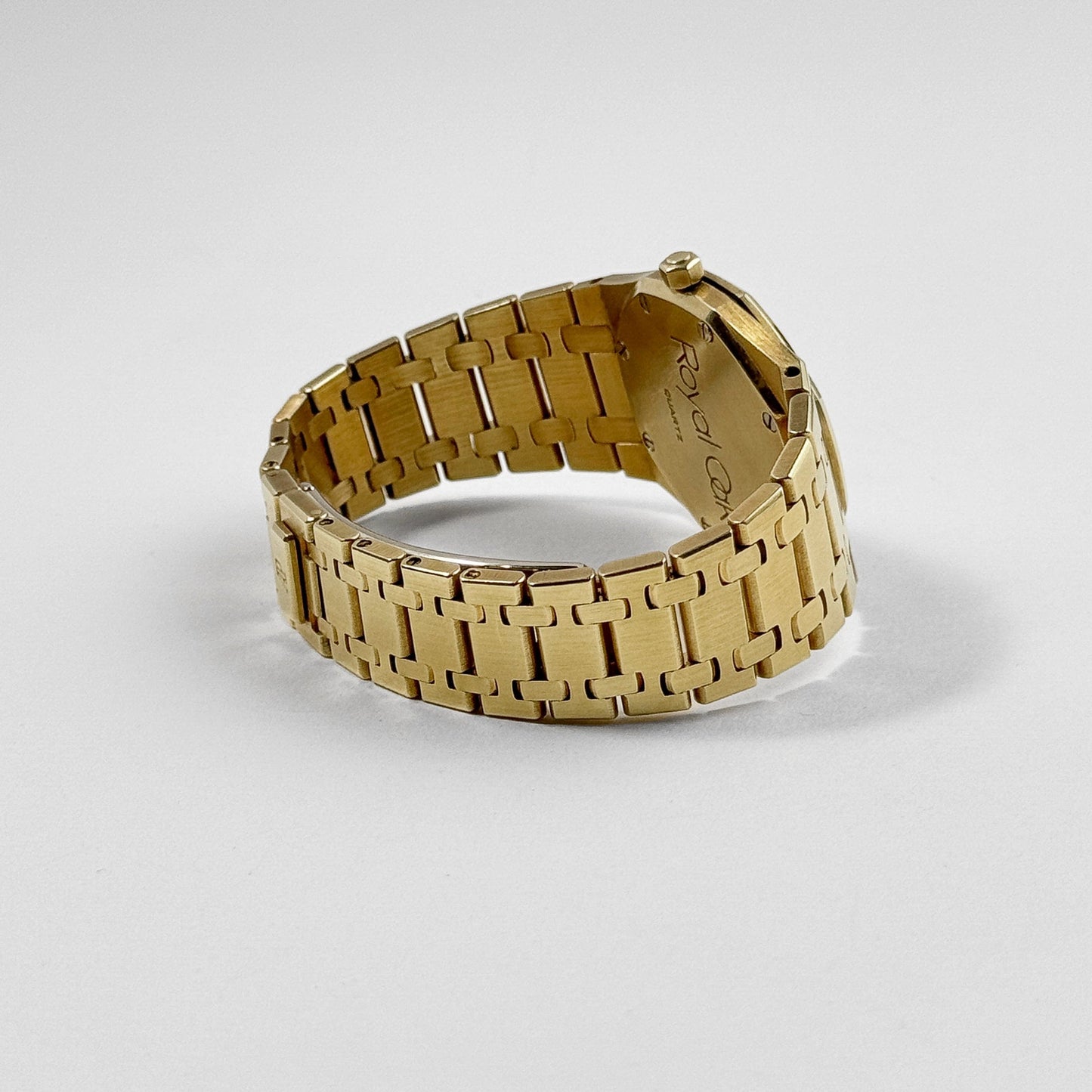 Audemars Piguet Royal Oak 56303BA Yellow Gold Champagne Diamond Dial