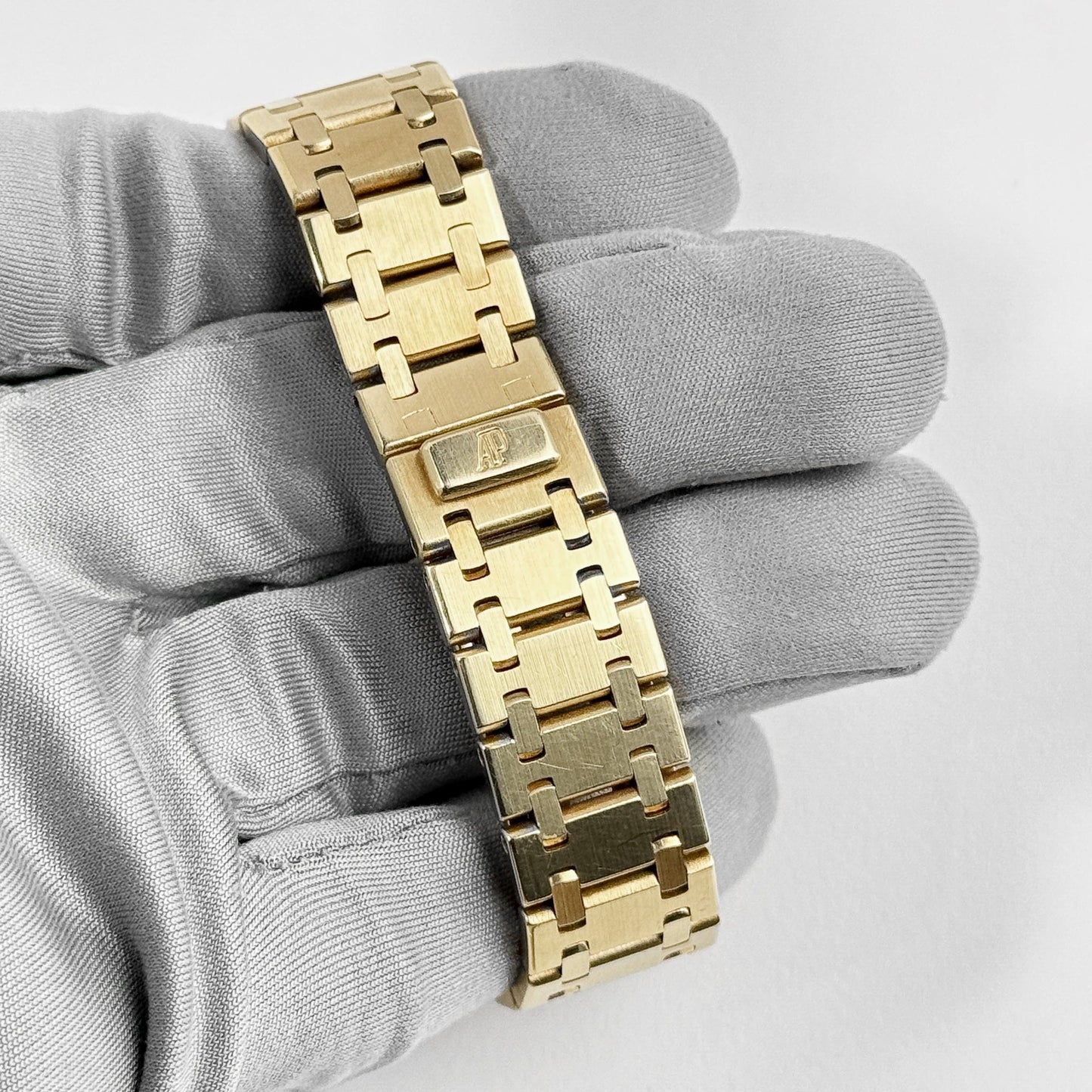 Audemars Piguet Royal Oak 56303BA Yellow Gold Champagne Diamond Dial