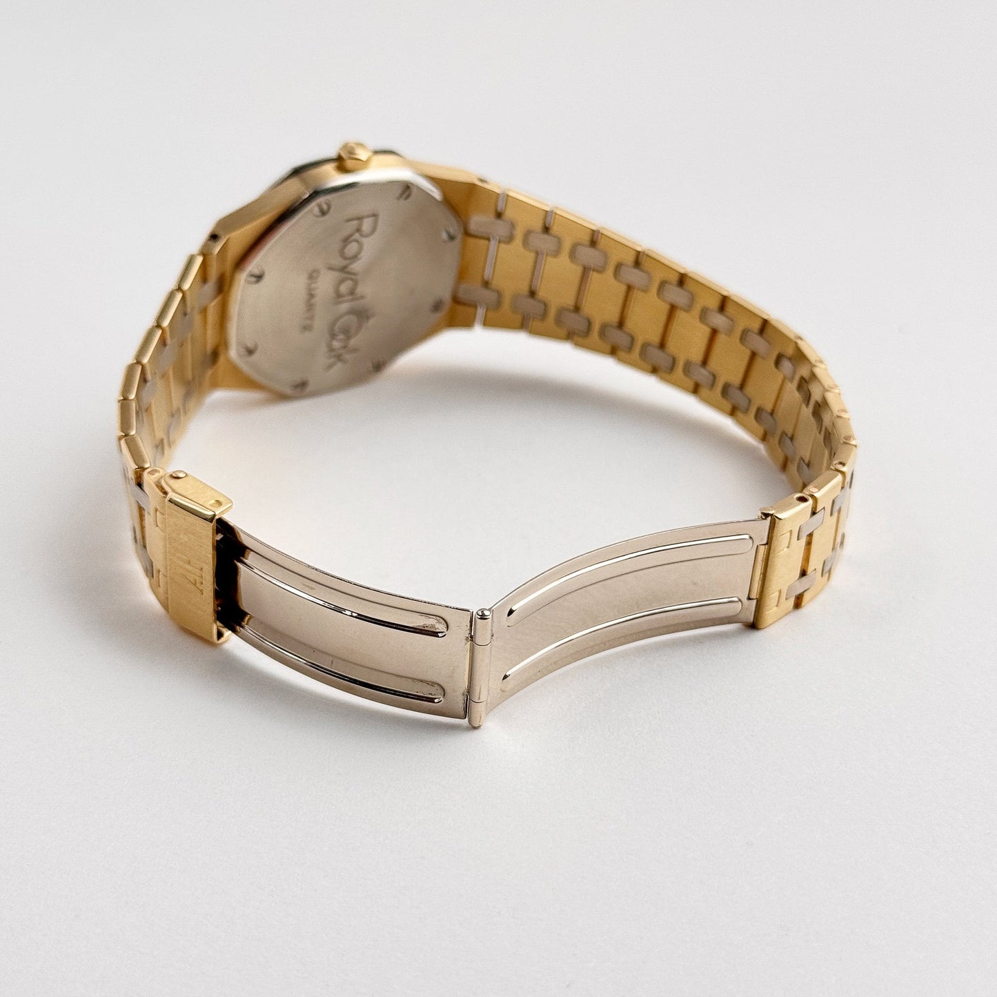 Audemars Piguet Royal Oak 6023AC Yellow Gold White Gold Diamond Dial Quartz