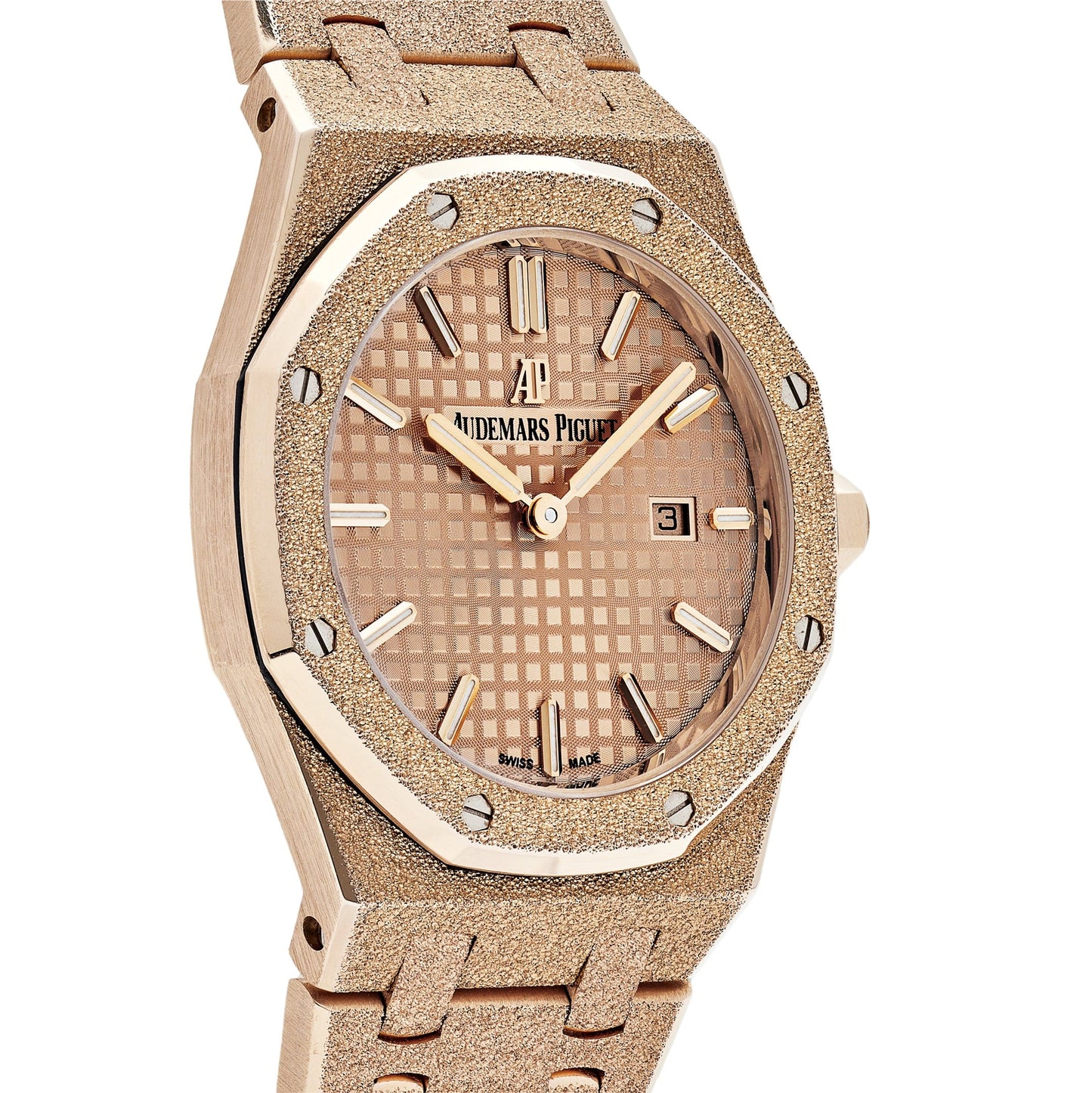Audemars Piguet Royal Oak 67653OR.GG.1263OR.02 Lady Quartz Frosted Rose Gold