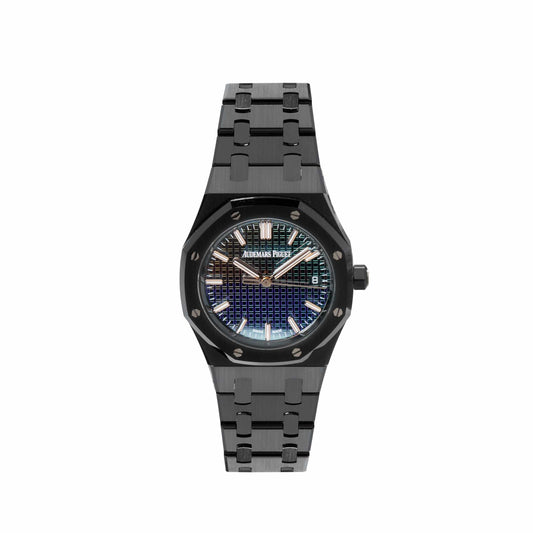 Audemars Piguet Royal Oak 77350CE.OO.1266CE.02.A Selfwinding 'Ladies' 'Carolina Bucci' Black Ceramic Rainbow Dial Limited Edition of 300 (2022)