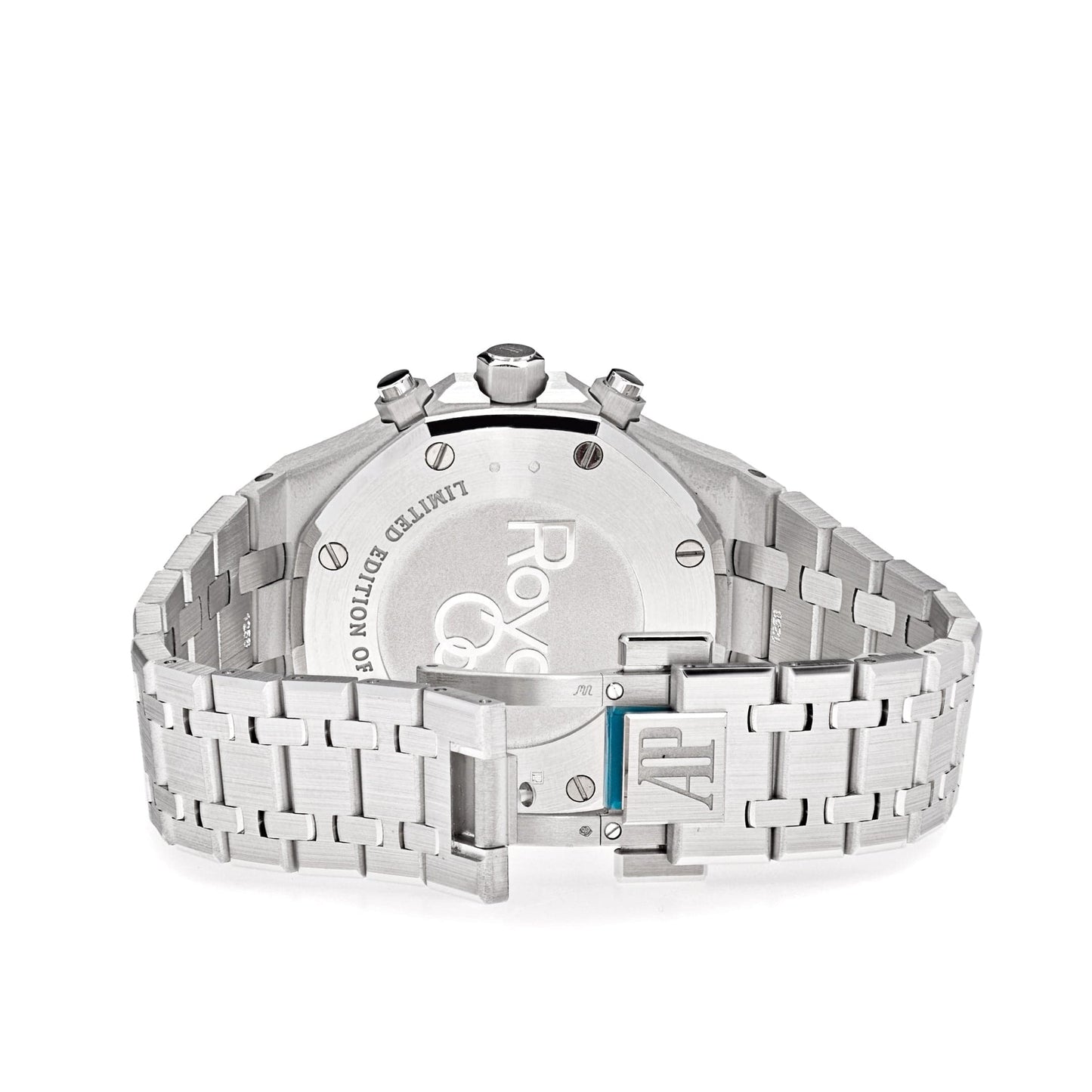 Audemars Piguet Royal Oak 26317BC.OO.1256BC.01 Selfwinding Chronograph White Gold Light Blue Dial Limited Edition of 100