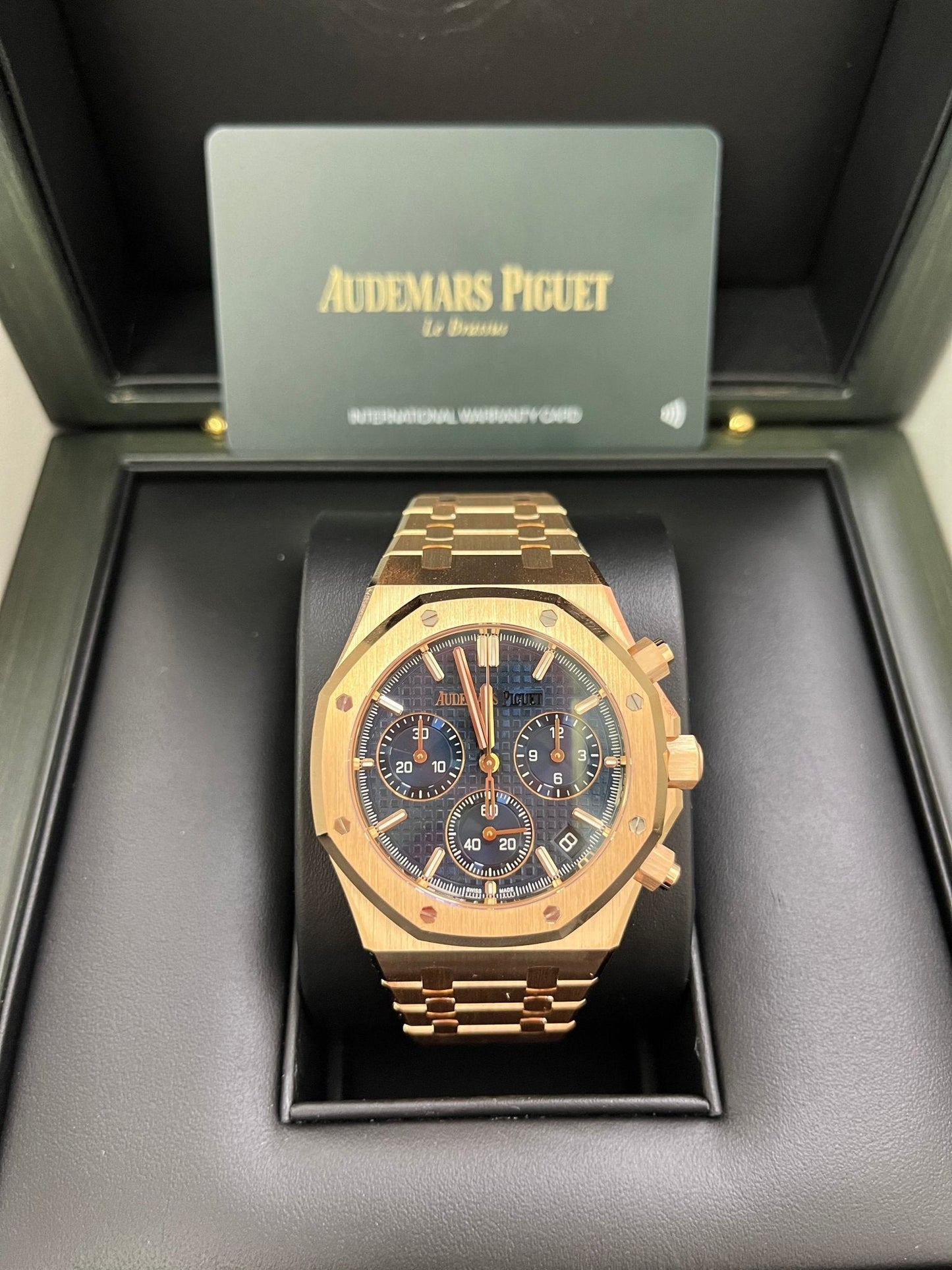 Audemars Piguet Royal Oak Chronograph 41 mm Blue Dial Ref. 26240OR.OO.1320OR.05