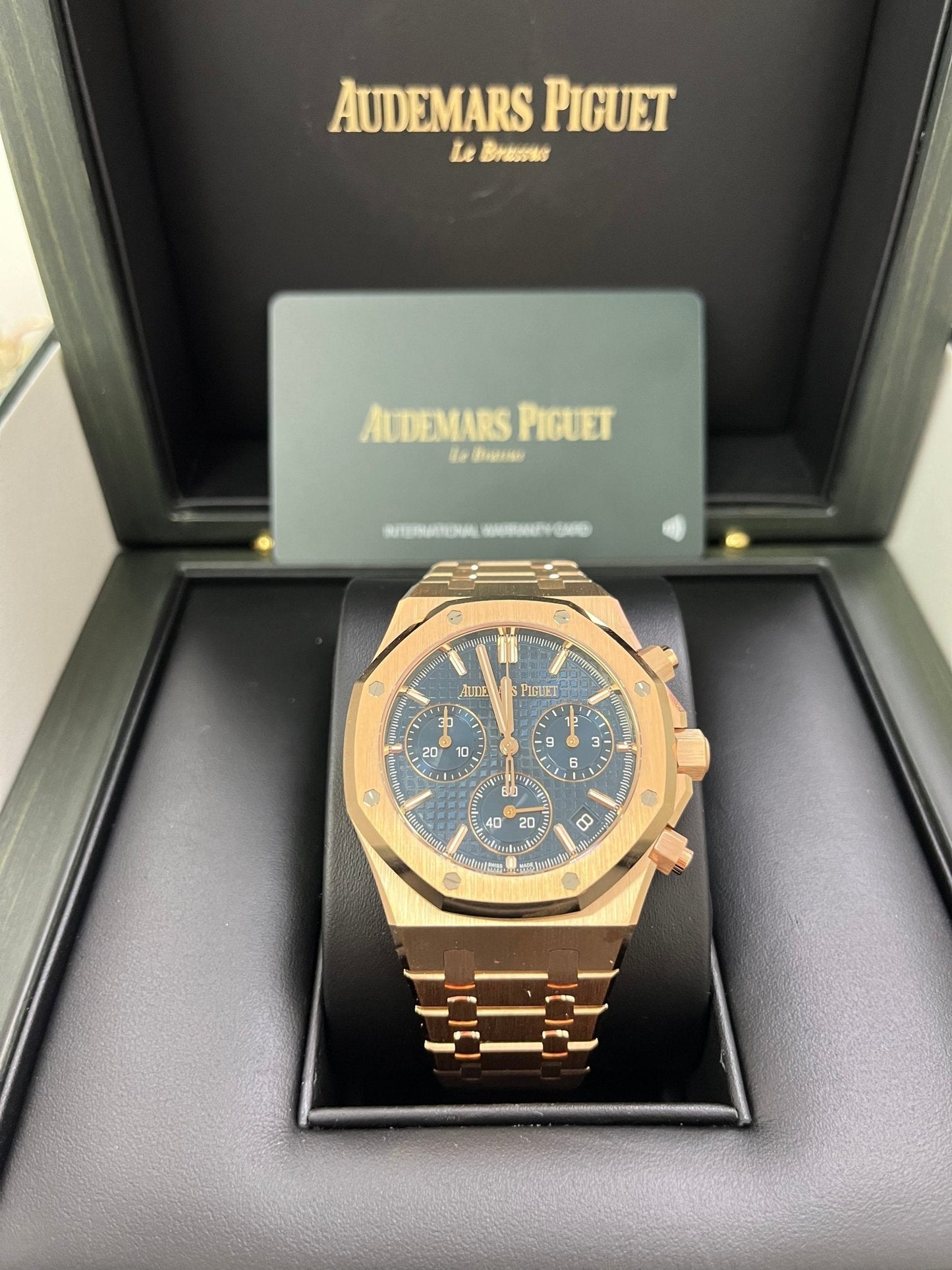 Audemars Piguet Royal Oak Chronograph 41 mm Blue Dial Ref. 26240OR.OO.1320OR.05