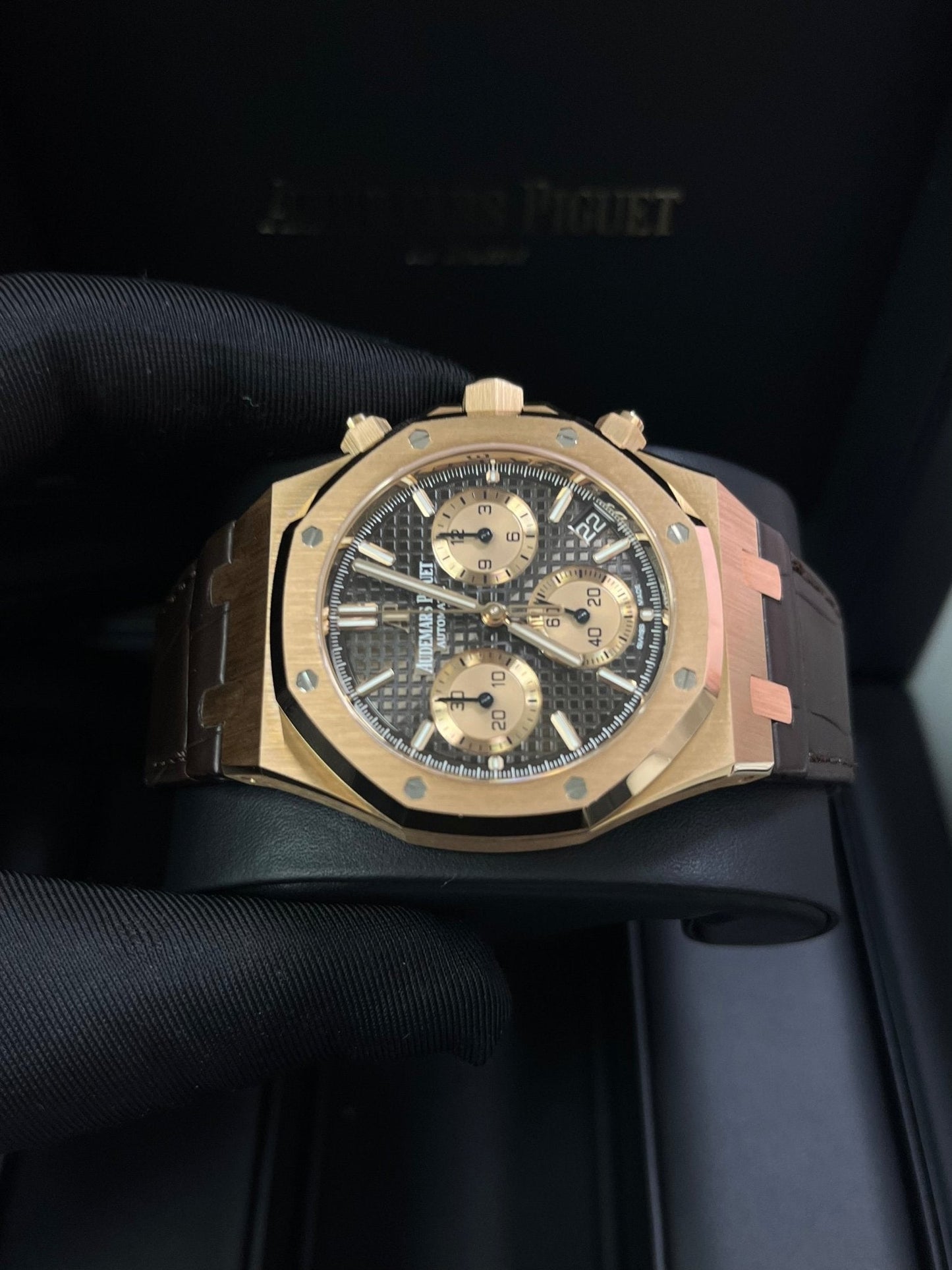 Audemars Piguet Royal Oak Chronograph 41mm Brown Dial (Reference # 26239OR.OO.D821CR.01)