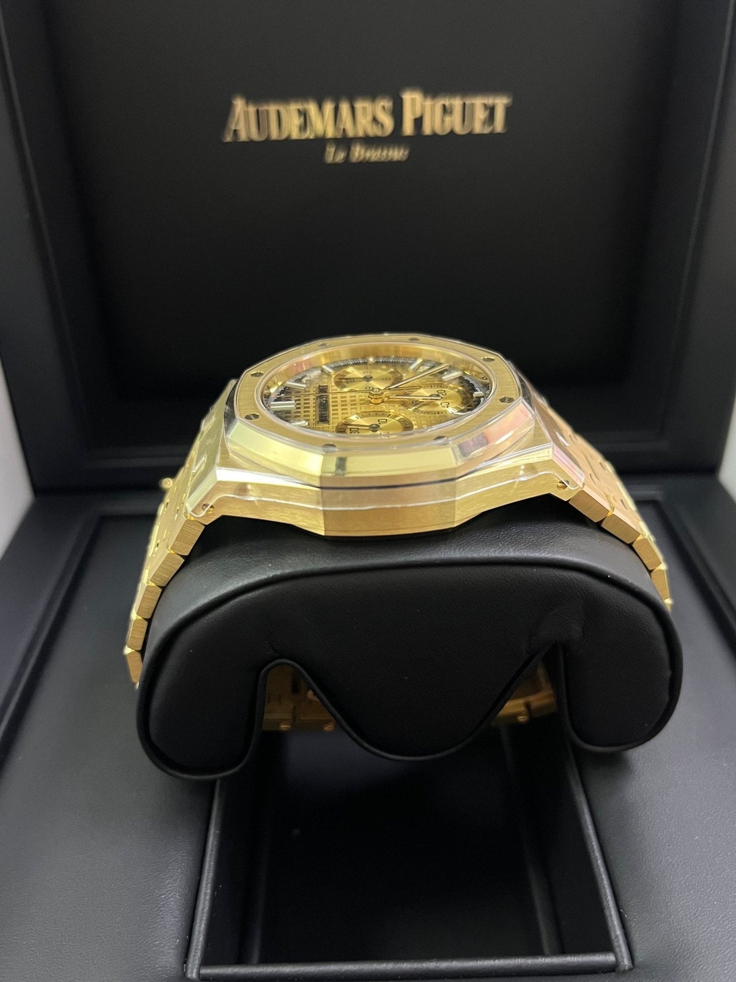 Audemars Piguet Royal Oak Chronograph Yellow Gold Smoked Champagne dial 26240BA.OO.1320BA.02