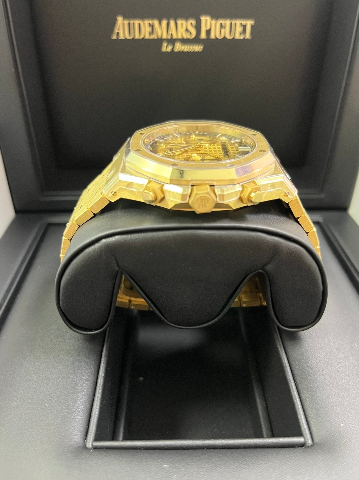 Audemars Piguet Royal Oak Chronograph Yellow Gold Smoked Champagne dial 26240BA.OO.1320BA.02