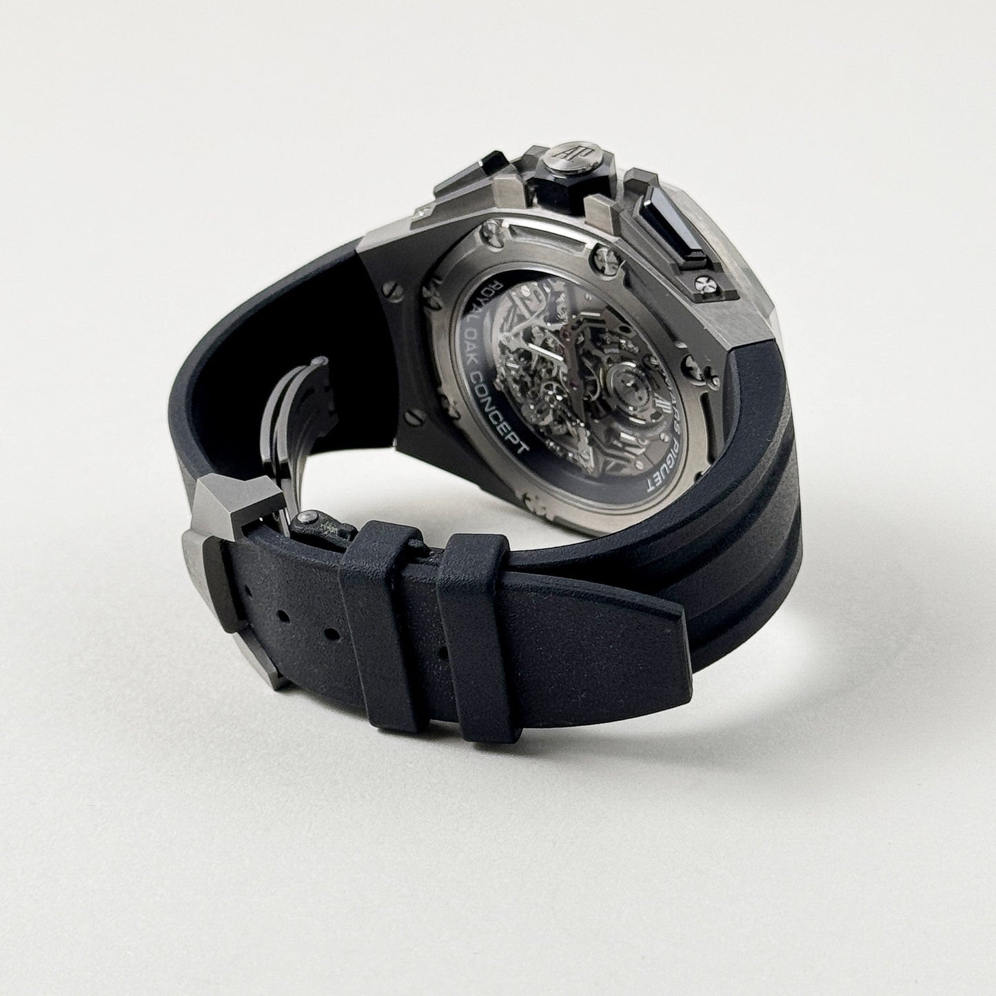 Audemars Piguet Royal Oak Concept 26587TI.OO.D067CA.01 Tourbillon Chronograph Titanium Openworked Dial (2018)