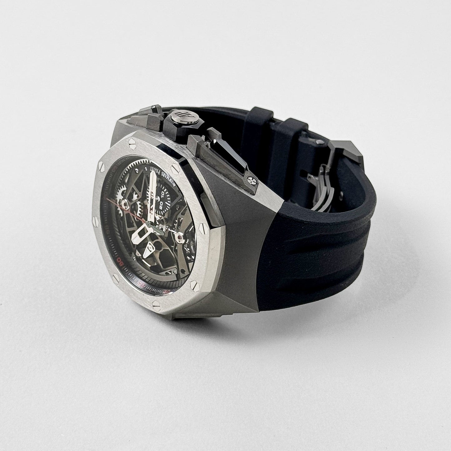 Audemars Piguet Royal Oak Concept 26587TI.OO.D067CA.01 Tourbillon Chronograph Titanium Openworked Dial (2018)