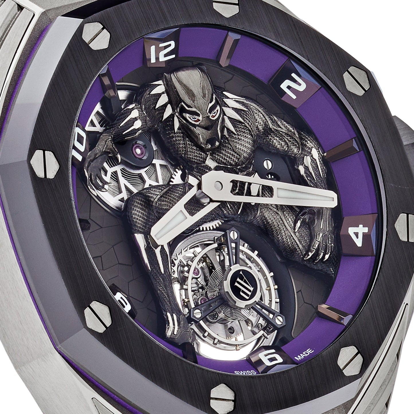 Audemars Piguet Royal Oak Concept 26620IO.OO.D077CA.01 'Black Panther' Flying Tourbillon Limited Edition of 250