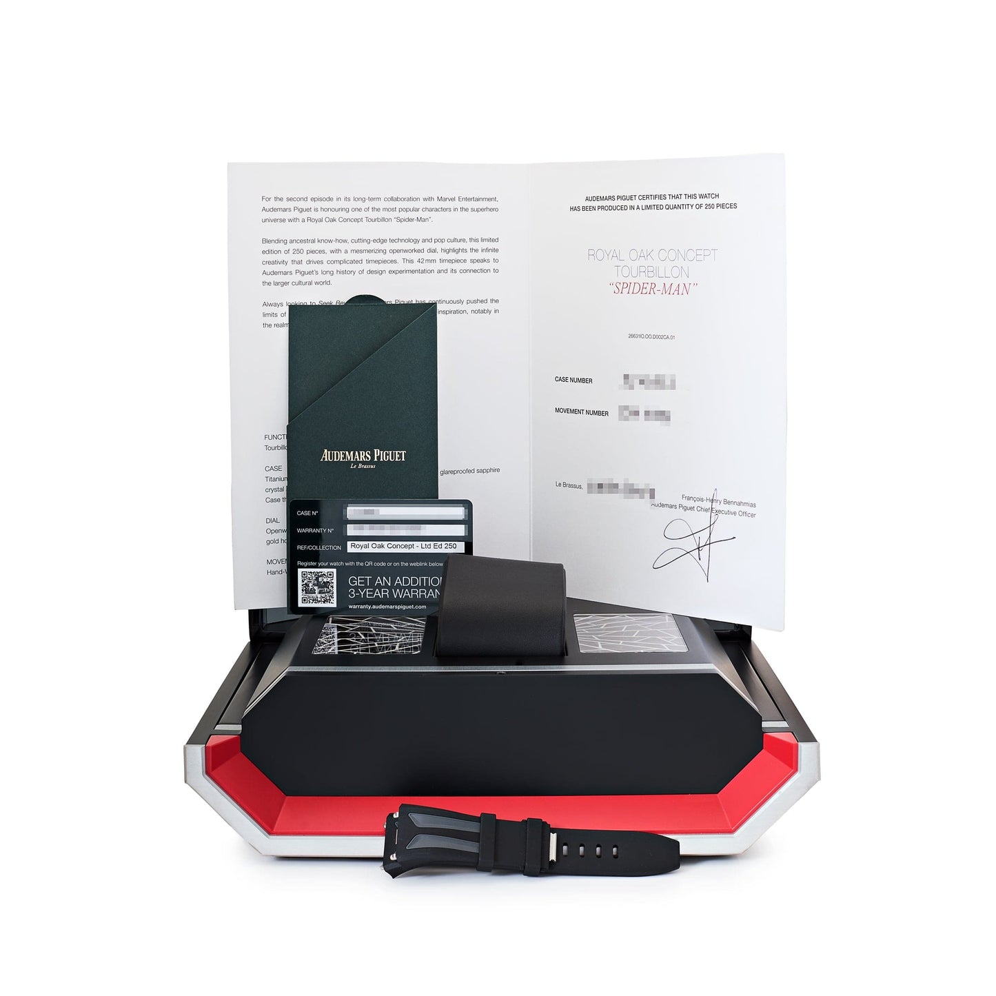 Audemars Piguet Royal Oak Concept 26631IO.OO.D002CA.01 'Spider-Man' Tourbillon Limited Edition of 250 (2024)