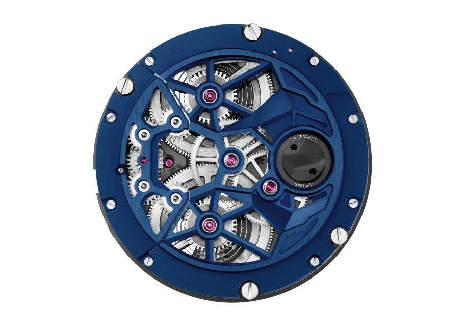 Audemars Piguet Royal Oak Concept Flying Tourbillon Gmt Titanium Skeleton Dial Rubber Reference # 26589IO.OO.D030CA.01