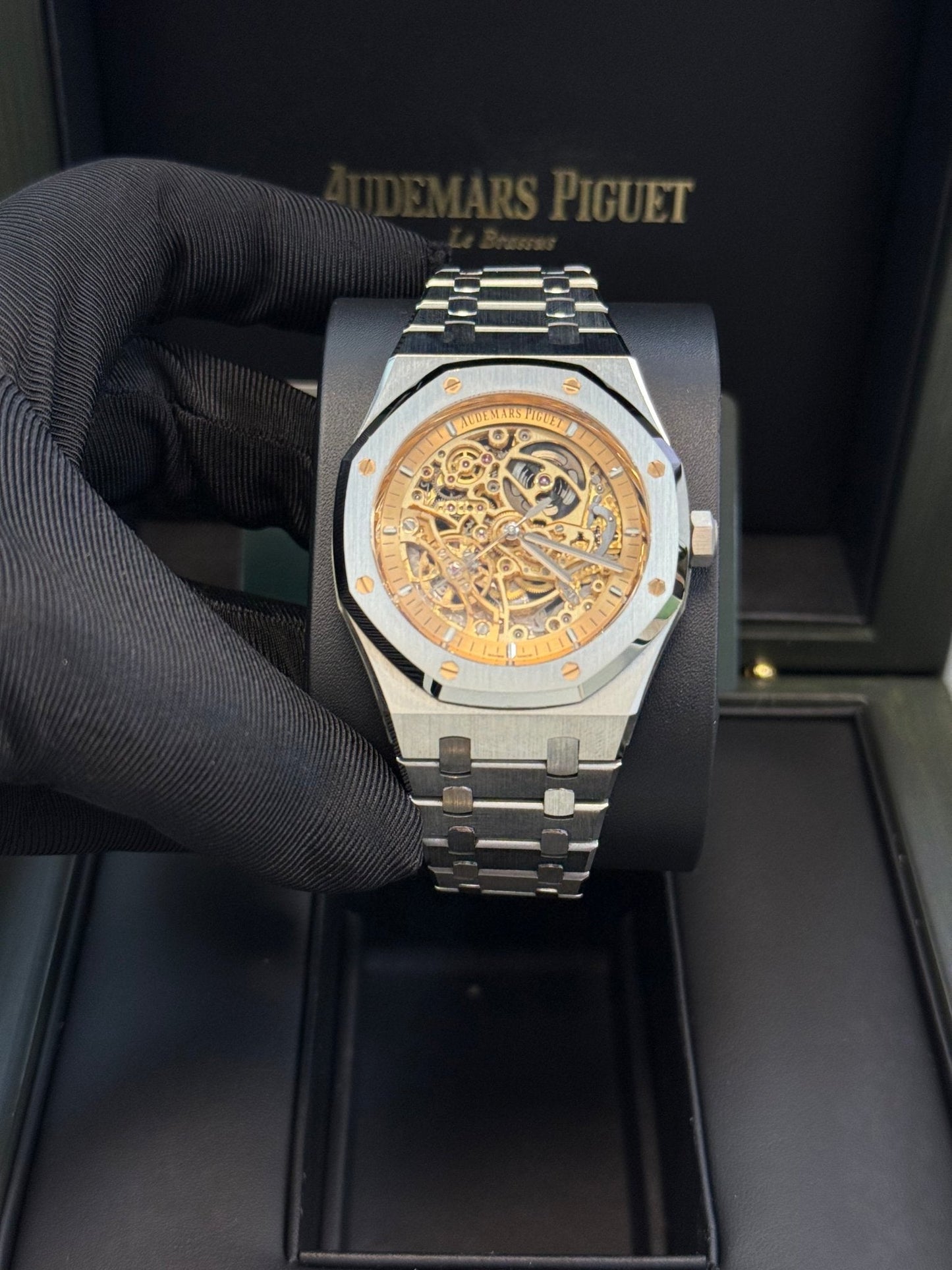 Audemars Piguet Royal Oak Double Balance Wheel Openworked 15407ST.OO.1220ST.02