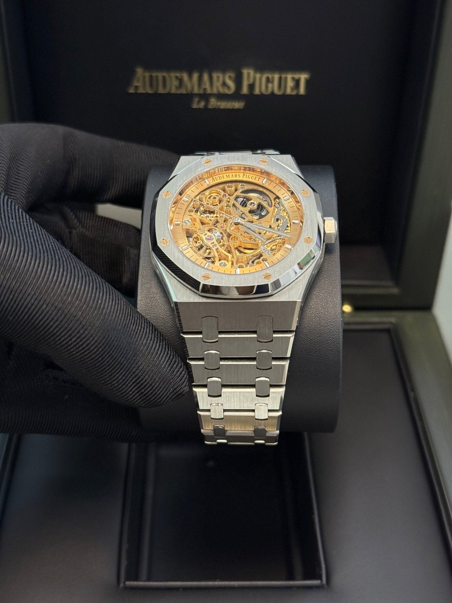 Audemars Piguet Royal Oak Double Balance Wheel Openworked 15407ST.OO.1220ST.02