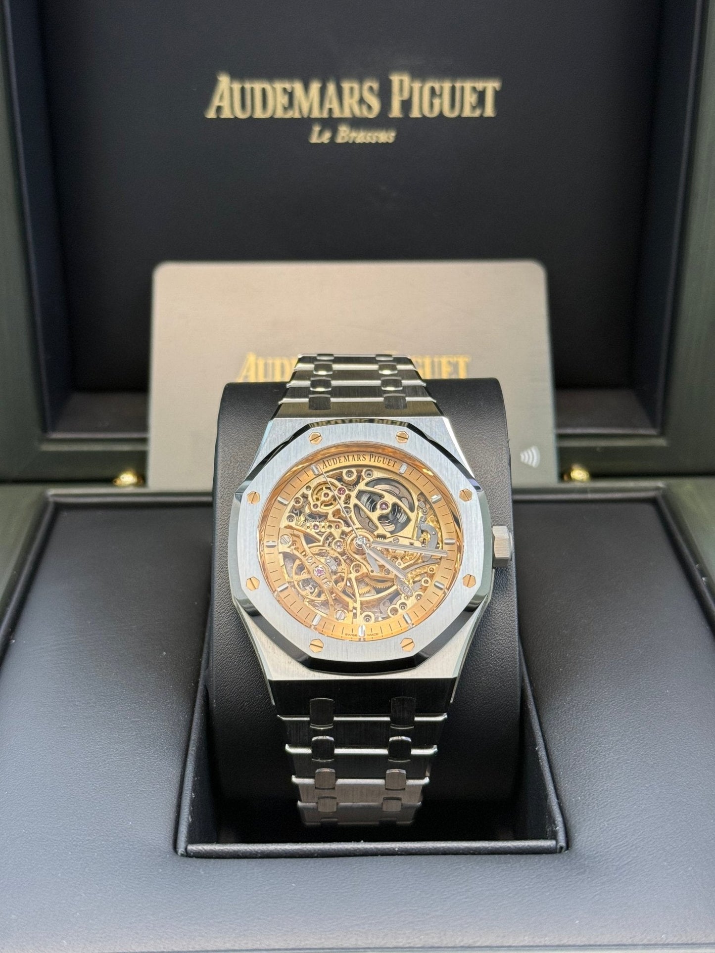 Audemars Piguet Royal Oak Double Balance Wheel Openworked 15407ST.OO.1220ST.02