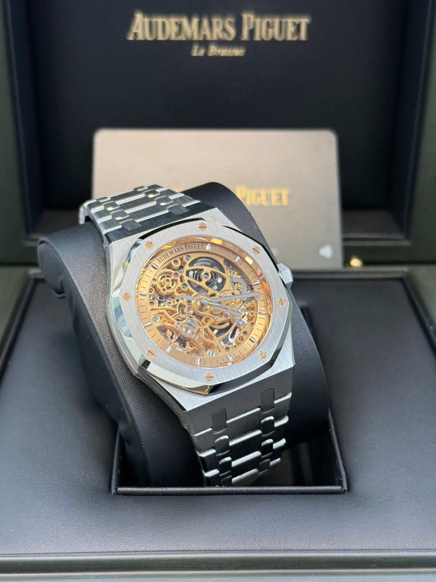 Audemars Piguet Royal Oak Double Balance Wheel Openworked 15407ST.OO.1220ST.02