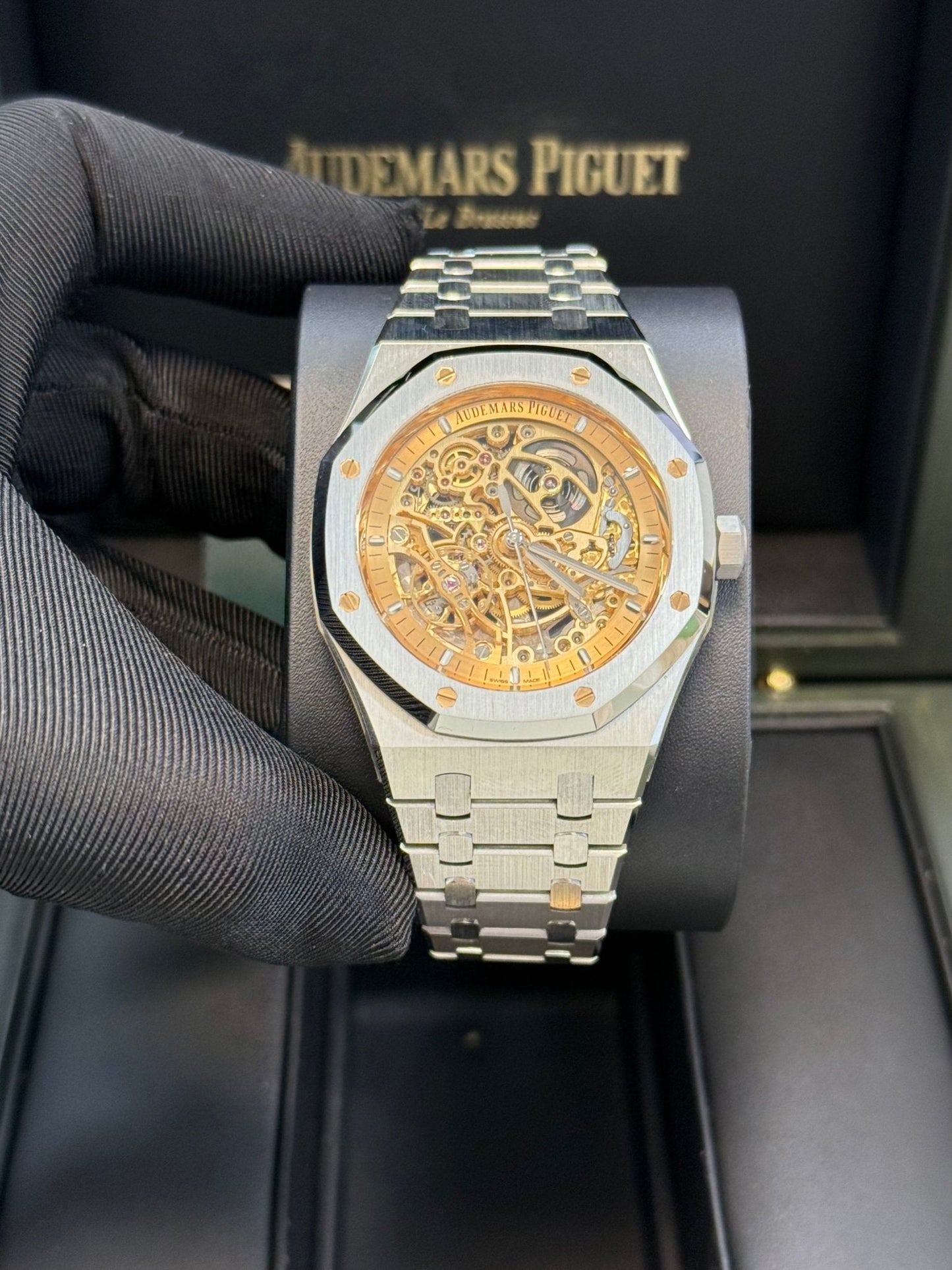 Audemars Piguet Royal Oak Double Balance Wheel Openworked 15407ST.OO.1220ST.02