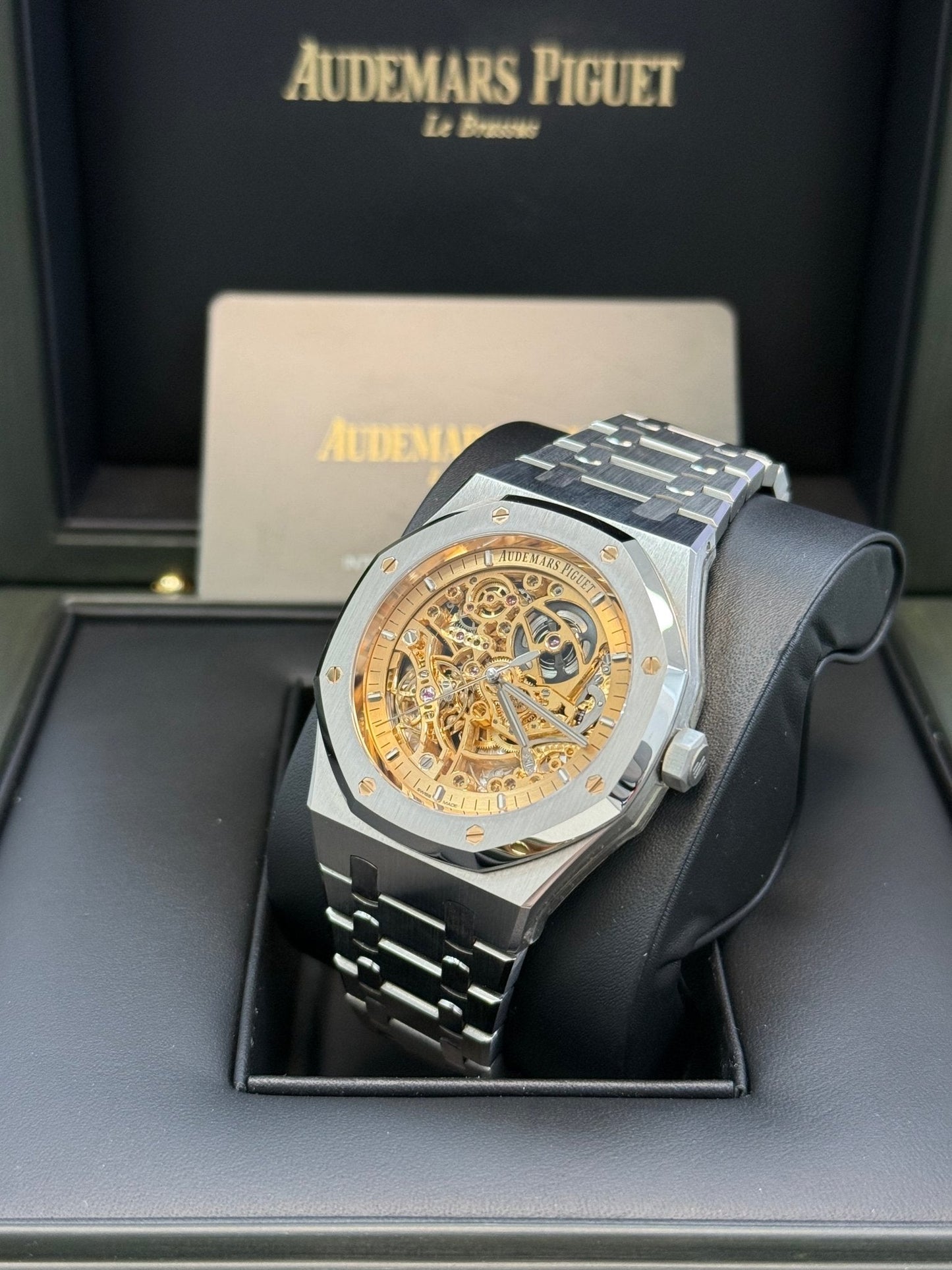Audemars Piguet Royal Oak Double Balance Wheel Openworked 15407ST.OO.1220ST.02