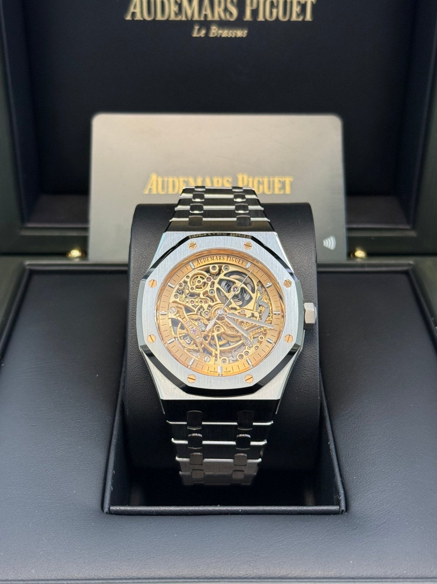 Audemars Piguet Royal Oak Double Balance Wheel Openworked 15407ST.OO.1220ST.02