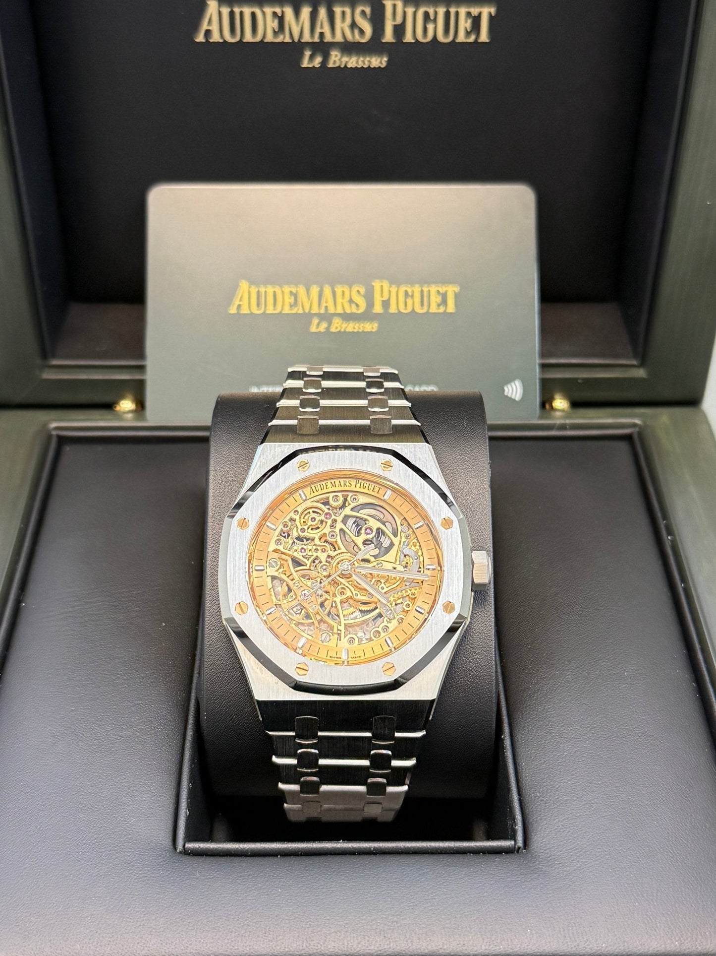 Audemars Piguet Royal Oak Double Balance Wheel Openworked 15407ST.OO.1220ST.02