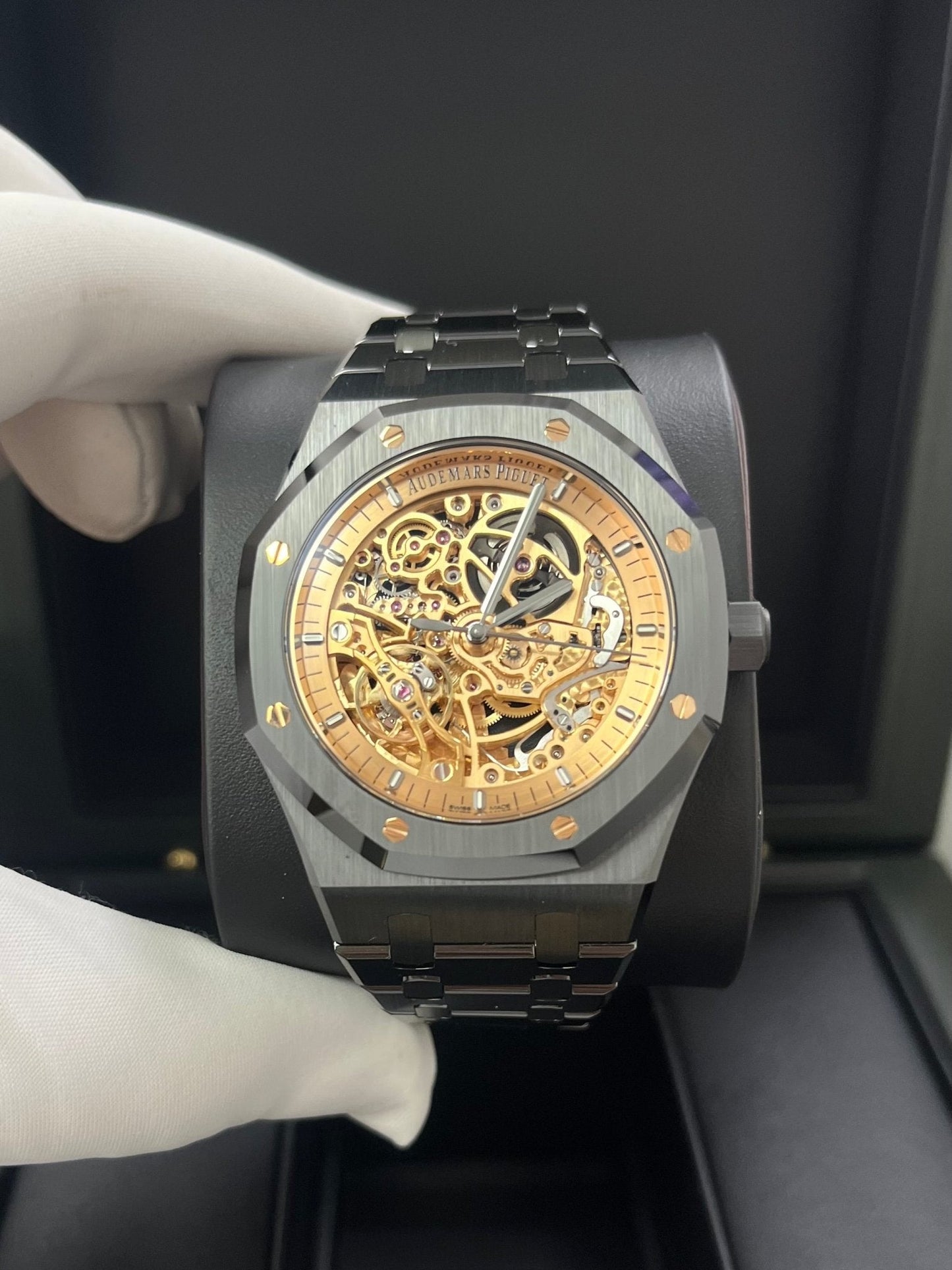 Audemars Piguet Royal Oak Double Balance Wheel Openworked 15416CE.OO.1225CE.02 Limited Edition of 150