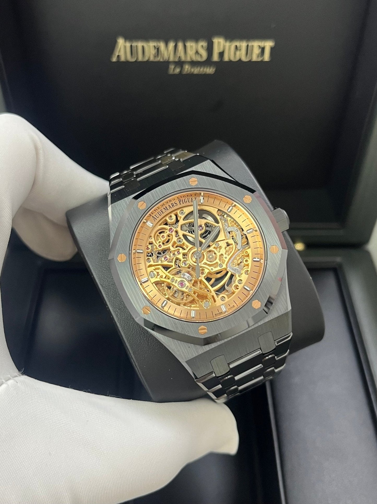 Audemars Piguet Royal Oak Double Balance Wheel Openworked 15416CE.OO.1225CE.02 Limited Edition of 150