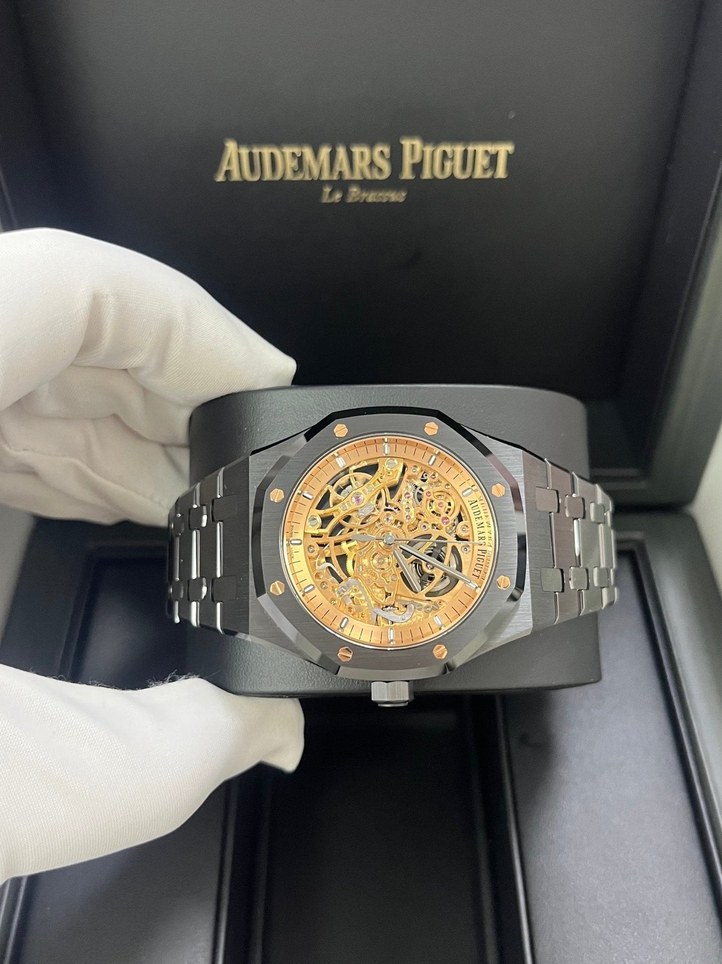 Audemars Piguet Royal Oak Double Balance Wheel Openworked 15416CE.OO.1225CE.02 Limited Edition of 150