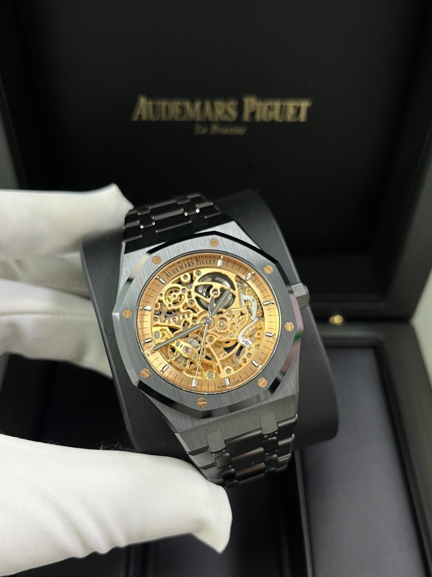 Audemars Piguet Royal Oak Double Balance Wheel Openworked 15416CE.OO.1225CE.02 Limited Edition of 150