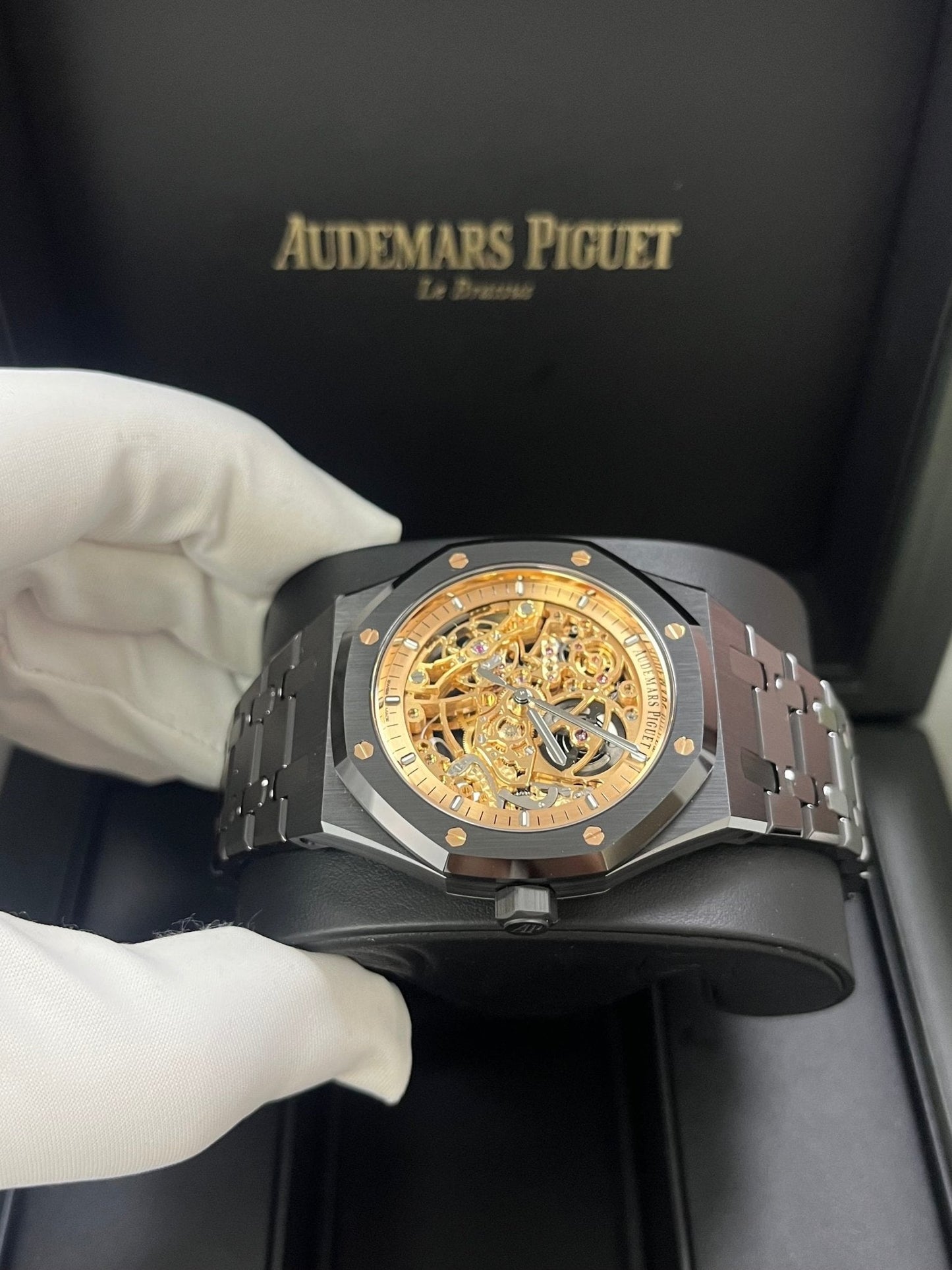 Audemars Piguet Royal Oak Double Balance Wheel Openworked 15416CE.OO.1225CE.02 Limited Edition of 150