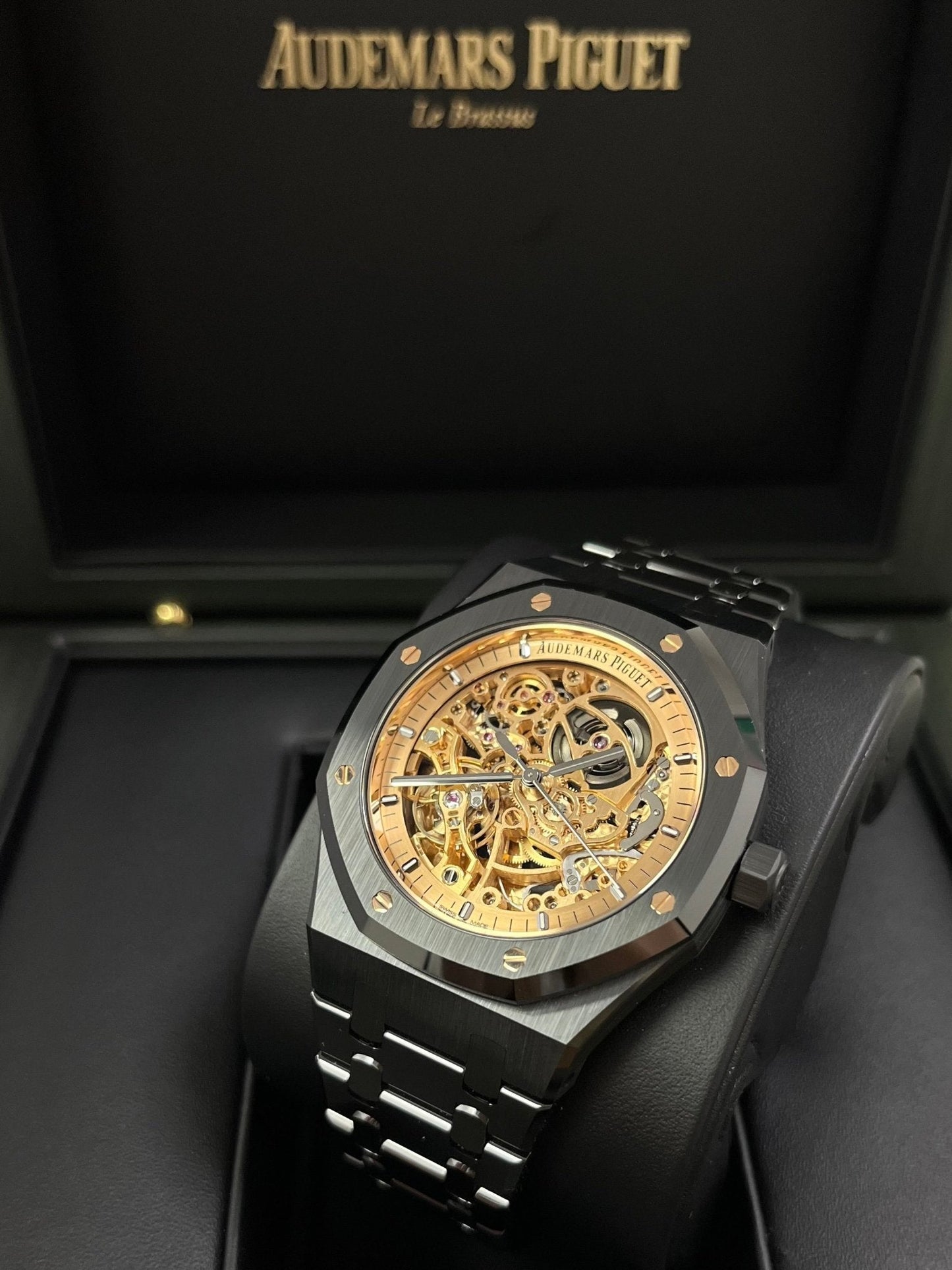 Audemars Piguet Royal Oak Double Balance Wheel Openworked 15416CE.OO.1225CE.02 Limited Edition of 150
