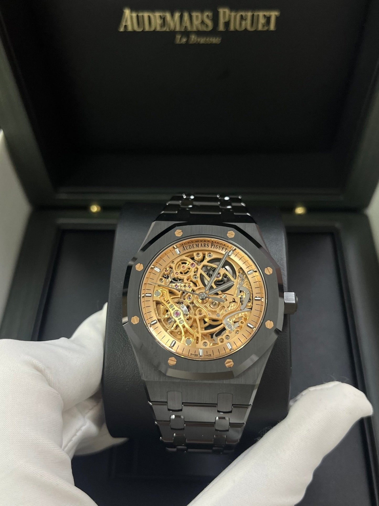 Audemars Piguet Royal Oak Double Balance Wheel Openworked 15416CE.OO.1225CE.02 Limited Edition of 150