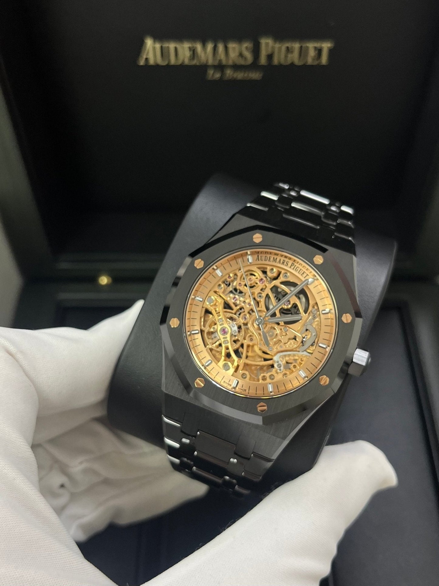 Audemars Piguet Royal Oak Double Balance Wheel Openworked 15416CE.OO.1225CE.02 Limited Edition of 150