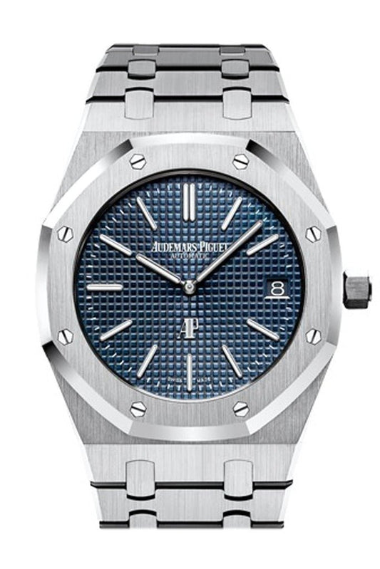 Audemars Piguet Royal Oak Jumbo 39mm Stainless Steel Jumbo Ultra-Thin Blue Dial 15202ST.OO.1240ST.01