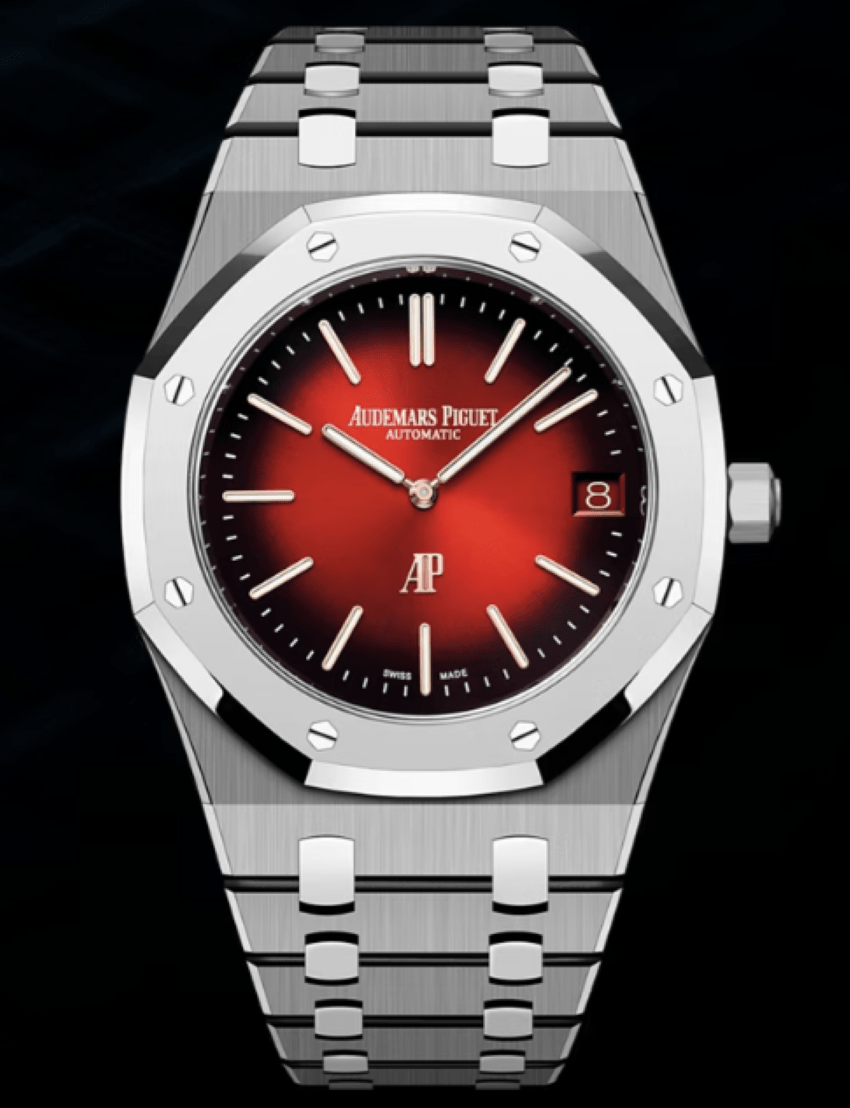 Audemars Piguet Royal Oak Jumbo Extra-thin Burgundy 16202XT.OO.1240XT.01