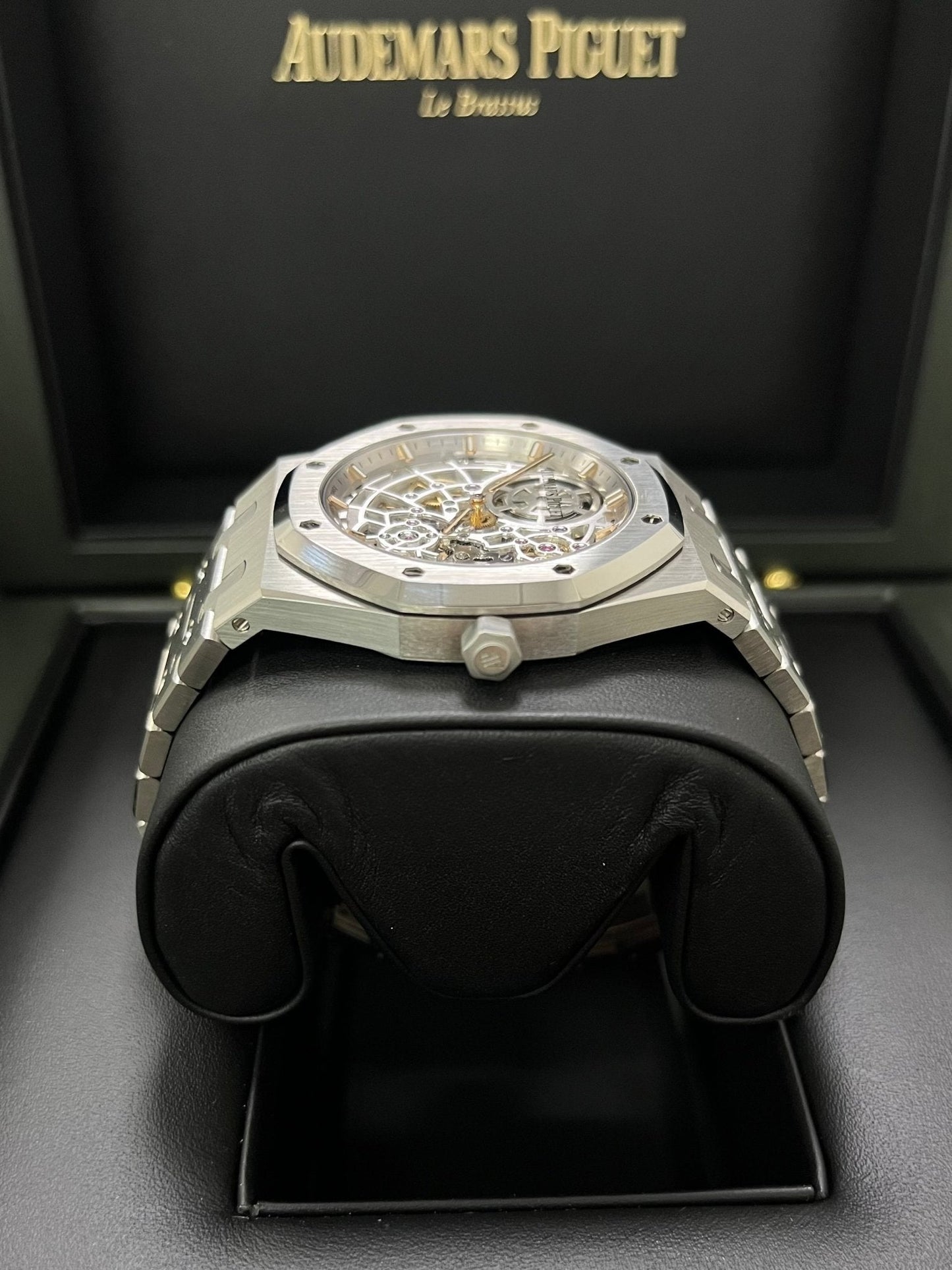 Audemars Piguet Royal Oak Jumbo "Jumbo" Extra-Thin Squelette "50TH ANNIVERSARY" Ref. 16204ST.OO.1240ST.01