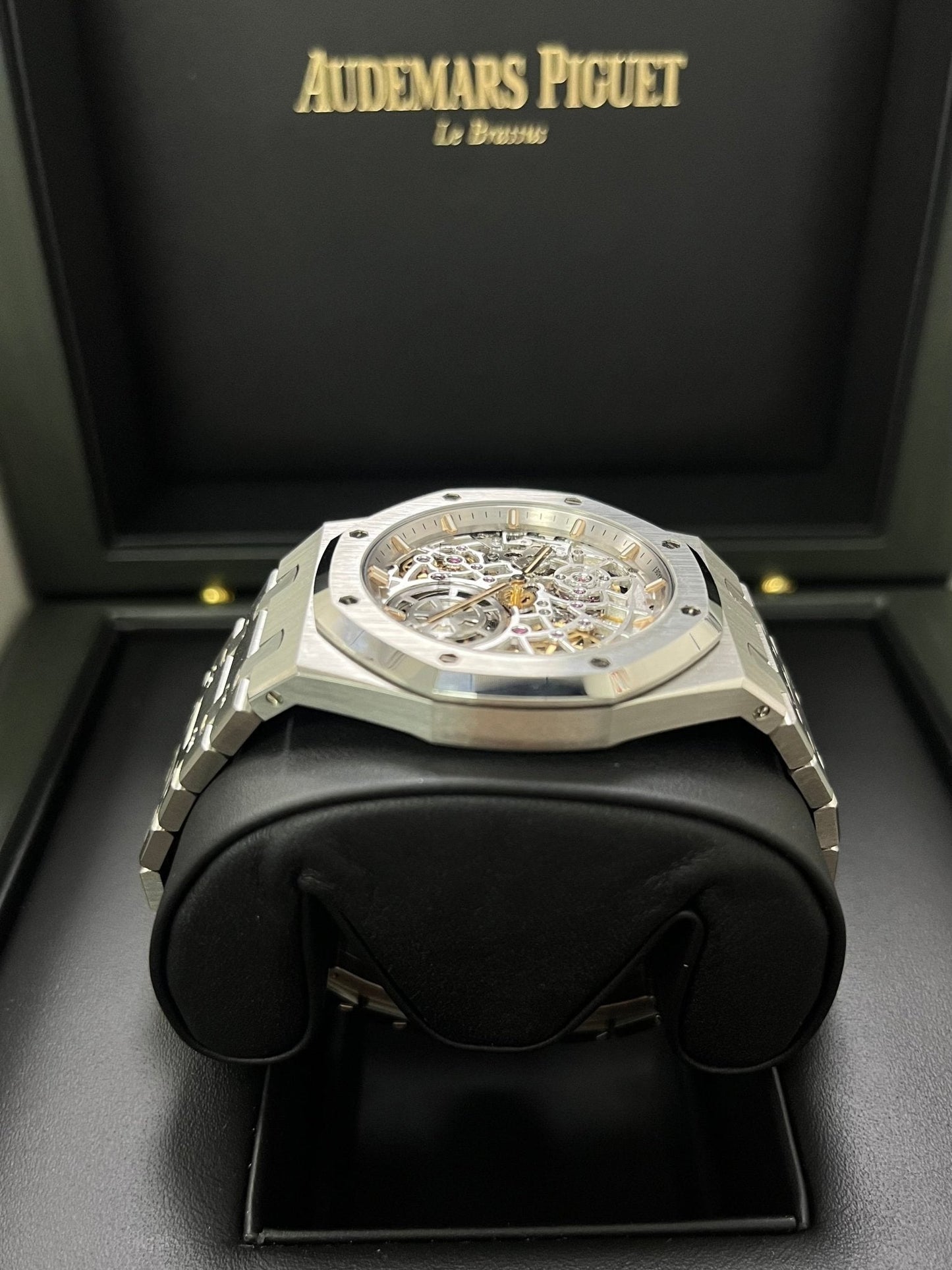 Audemars Piguet Royal Oak Jumbo "Jumbo" Extra-Thin Squelette "50TH ANNIVERSARY" Ref. 16204ST.OO.1240ST.01