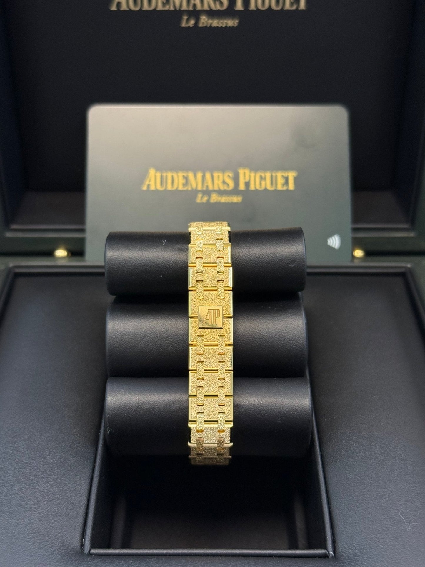 Audemars Piguet Royal Oak Mini Frosted Yellow Gold Quartz 67630BA.GG.1312BA.01