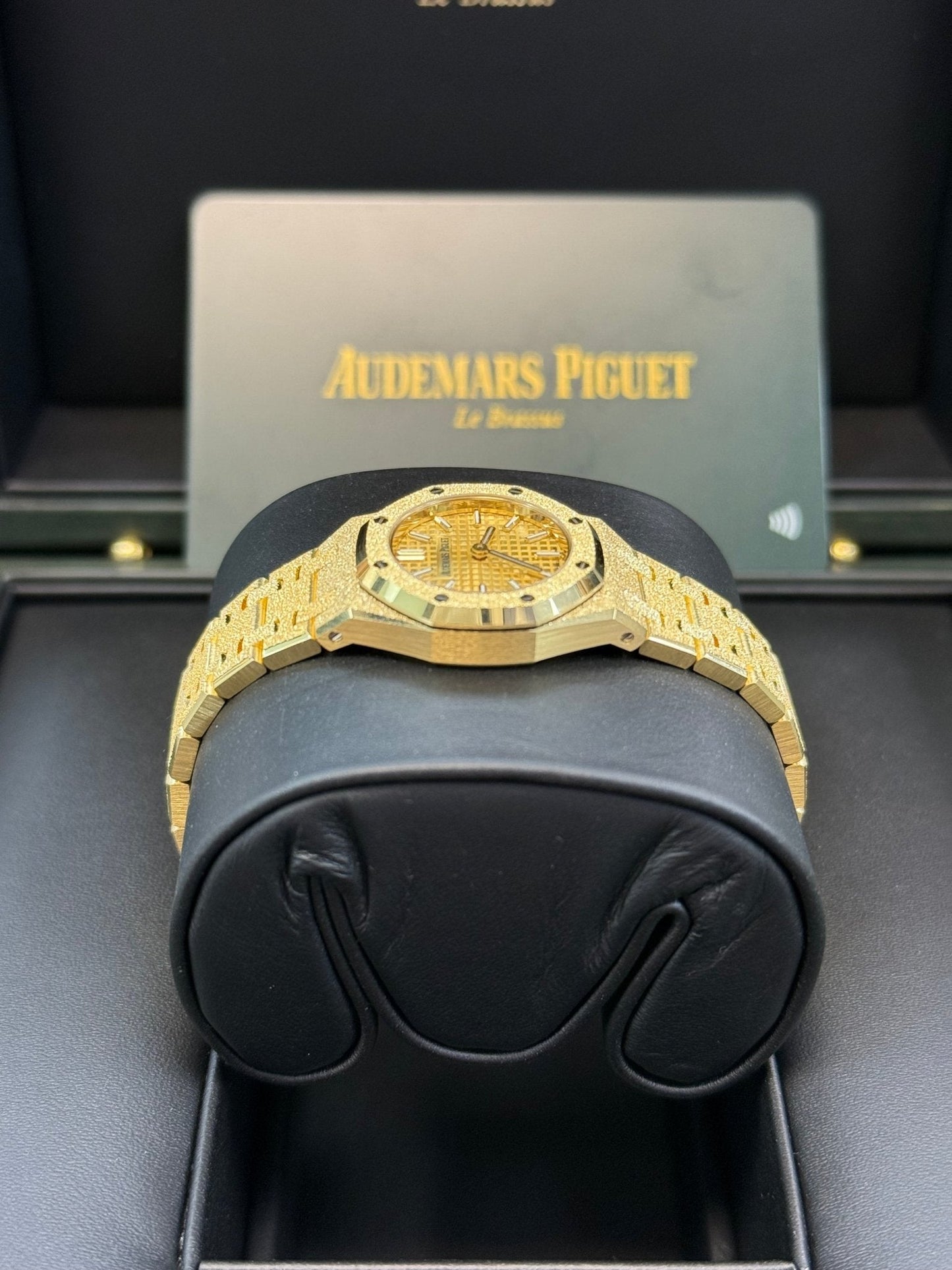 Audemars Piguet Royal Oak Mini Frosted Yellow Gold Quartz 67630BA.GG.1312BA.01
