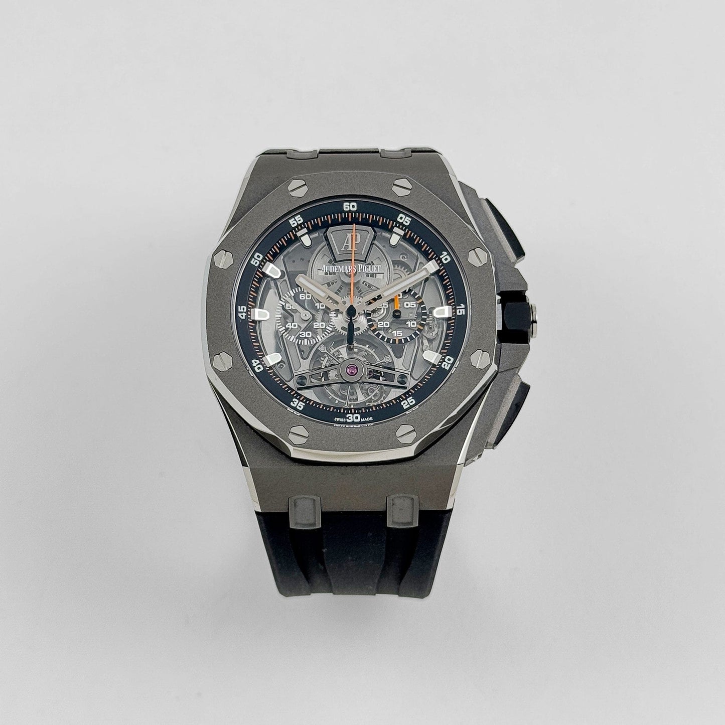 Audemars Piguet Royal Oak Offshore 26407TI.GG.A002CA.01 Tourbillon Chronograph Titanium