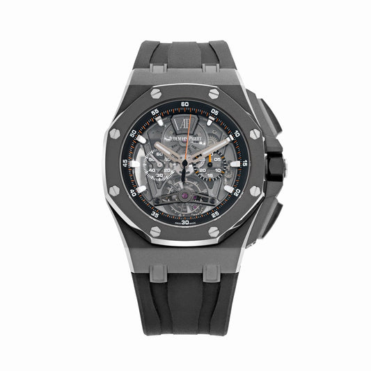 Audemars Piguet Royal Oak Offshore 26407TI.GG.A002CA.01 Tourbillon Chronograph Titanium